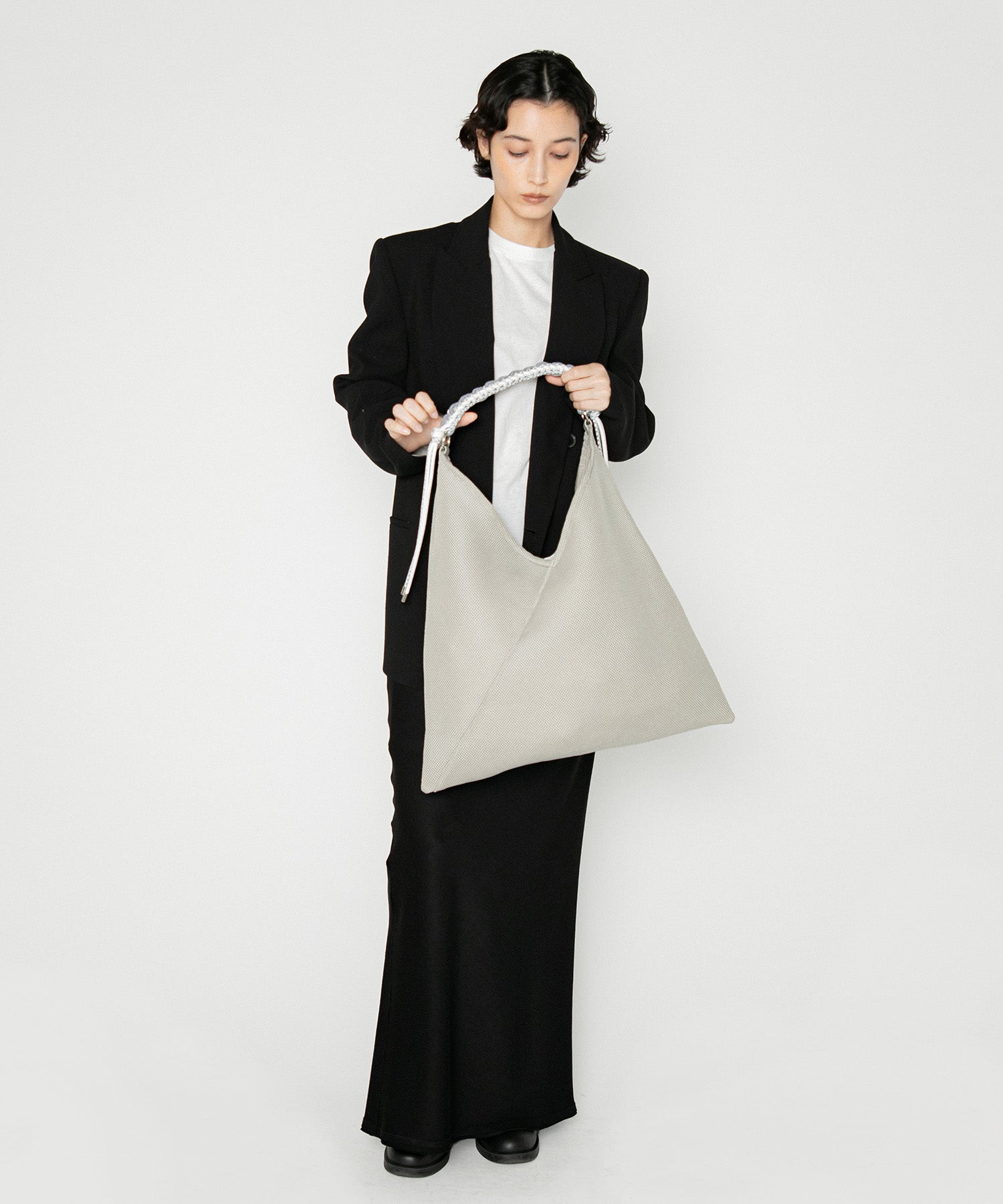LE VERNIS] Paracord handle mesh bag | CASSELINI ONLINE SHOP