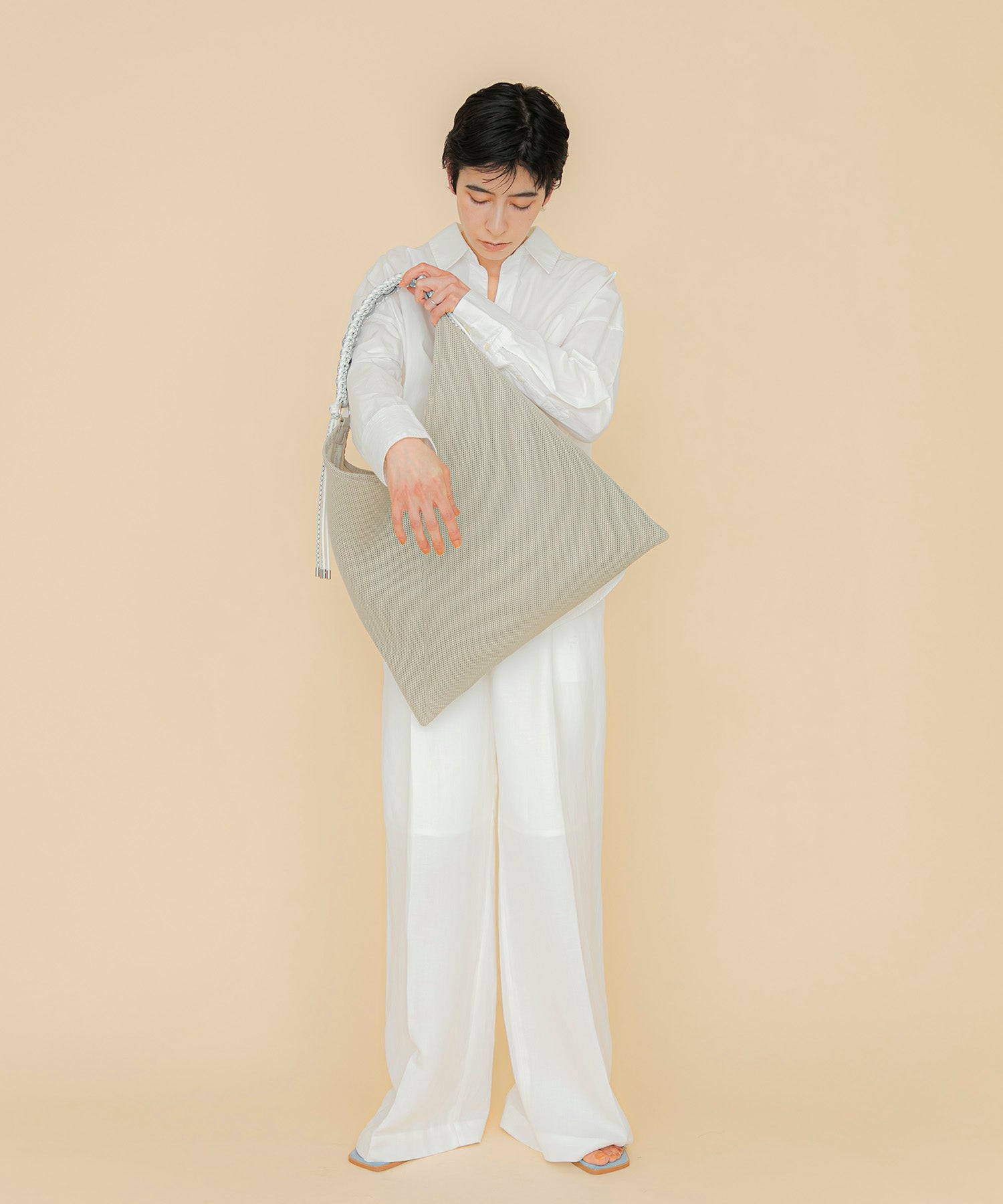 LE VERNIS] Paracord handle mesh bag | CASSELINI ONLINE SHOP