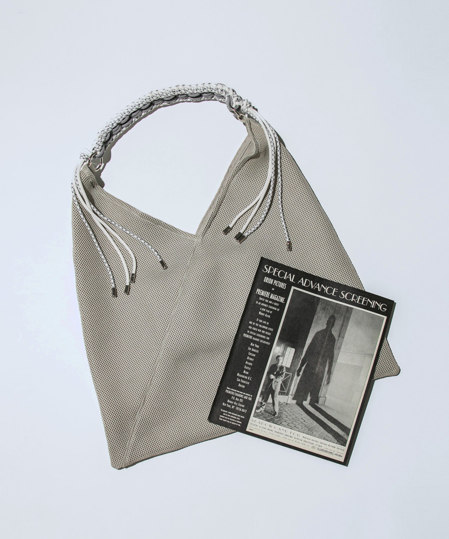 LE VERNIS] Paracord handle mesh bag | CASSELINI ONLINE SHOP
