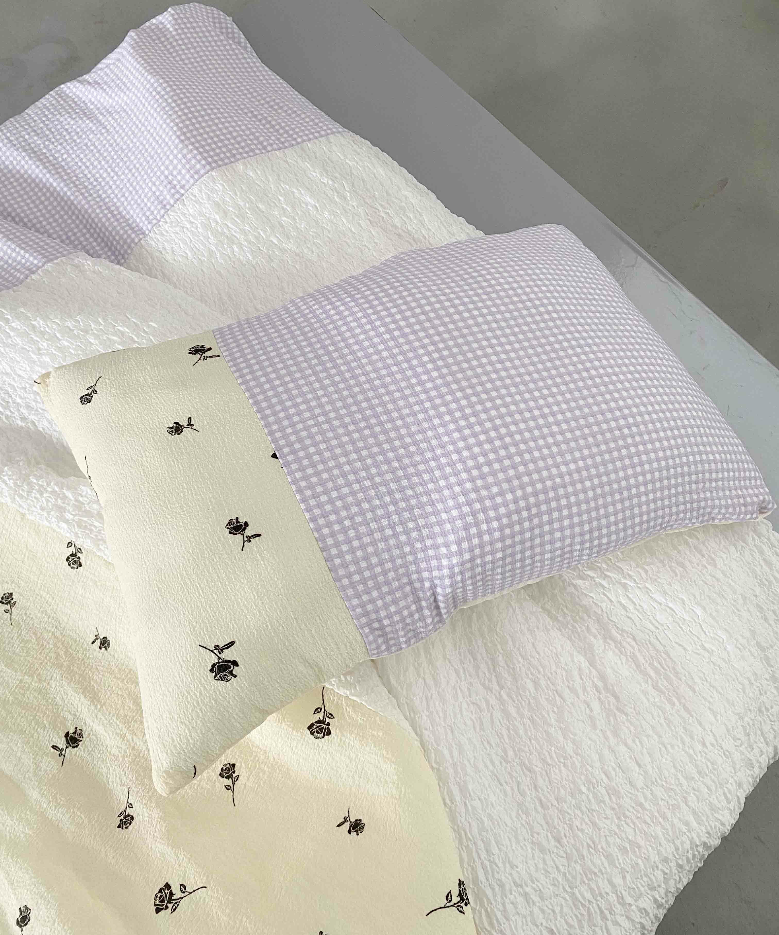 Casselini HOME(キャセリーニ ホーム)パッチワーク枕カバー