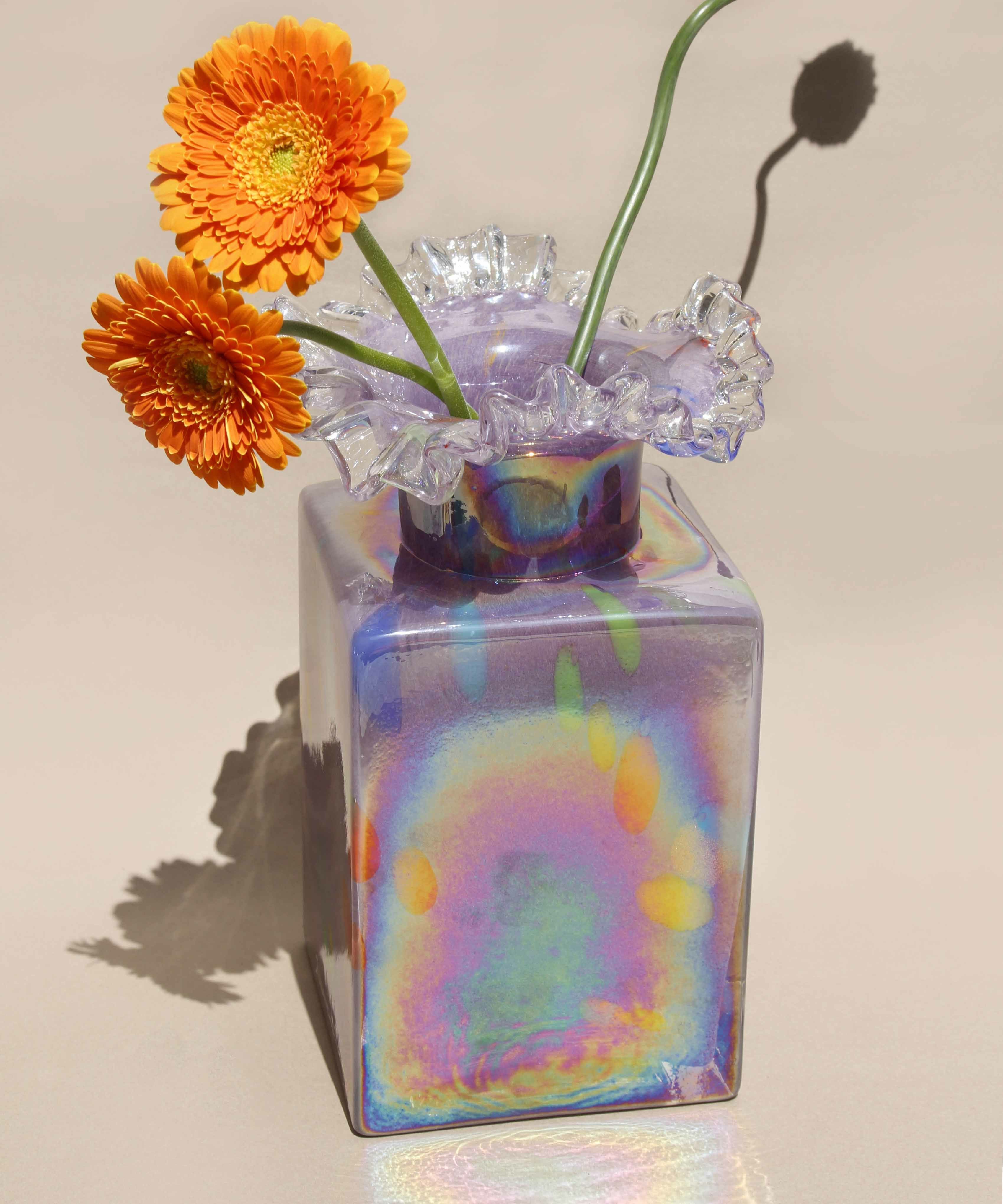 Casselini HOME(キャセリーニ ホーム)ガラスフラワーベースH