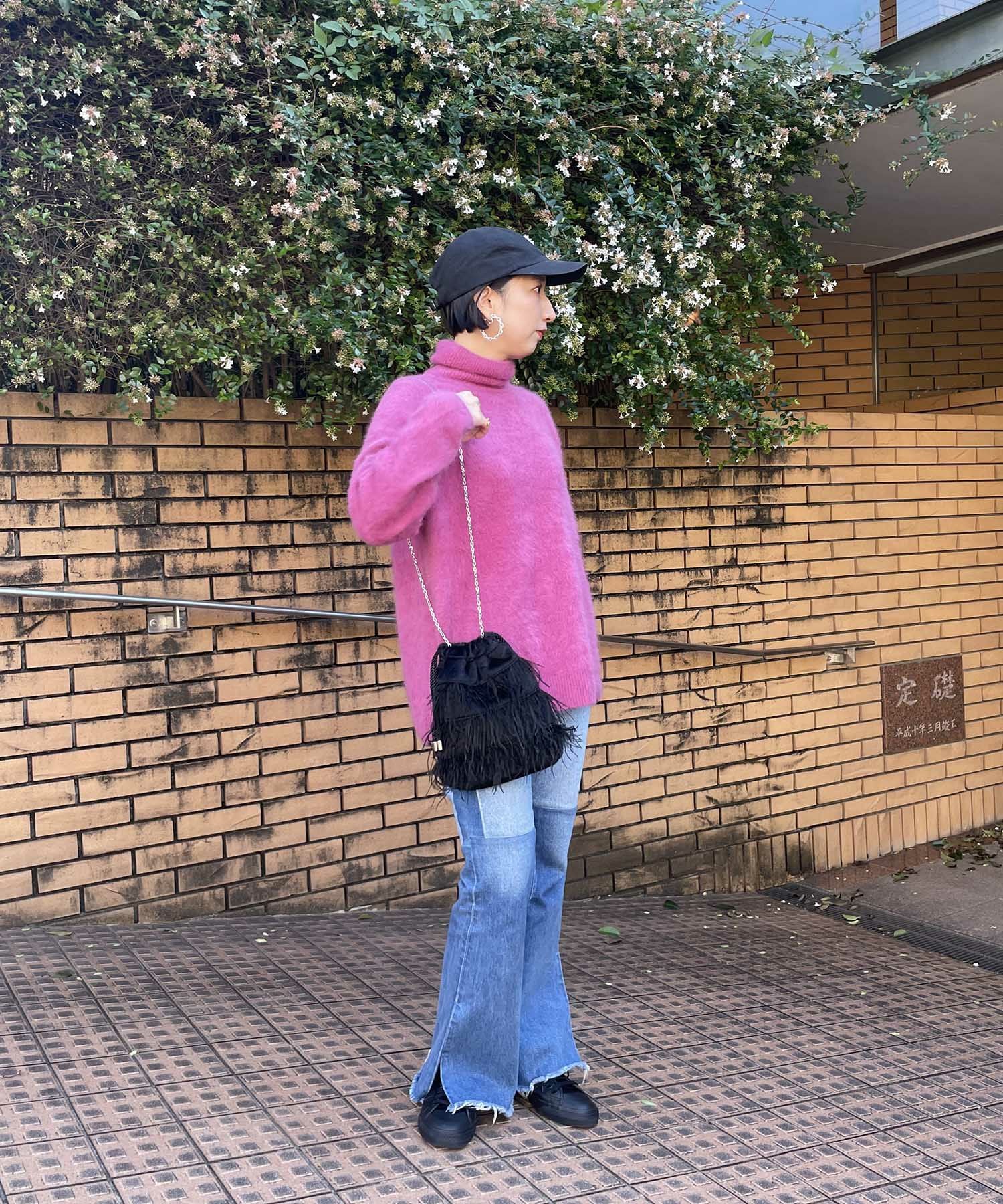 Casselini(キャセリーニ)フラッフィーフェザー巾着 | CASSELINI ONLINE