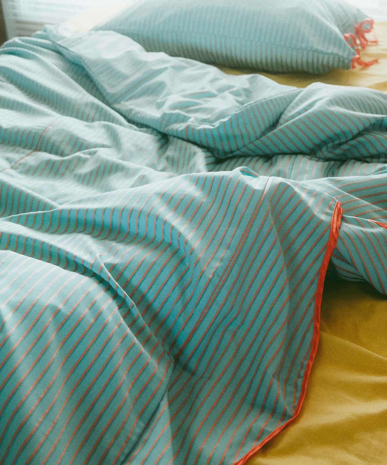 Casselini HOME(キャセリーニ ホーム)ストライプ布団カバー