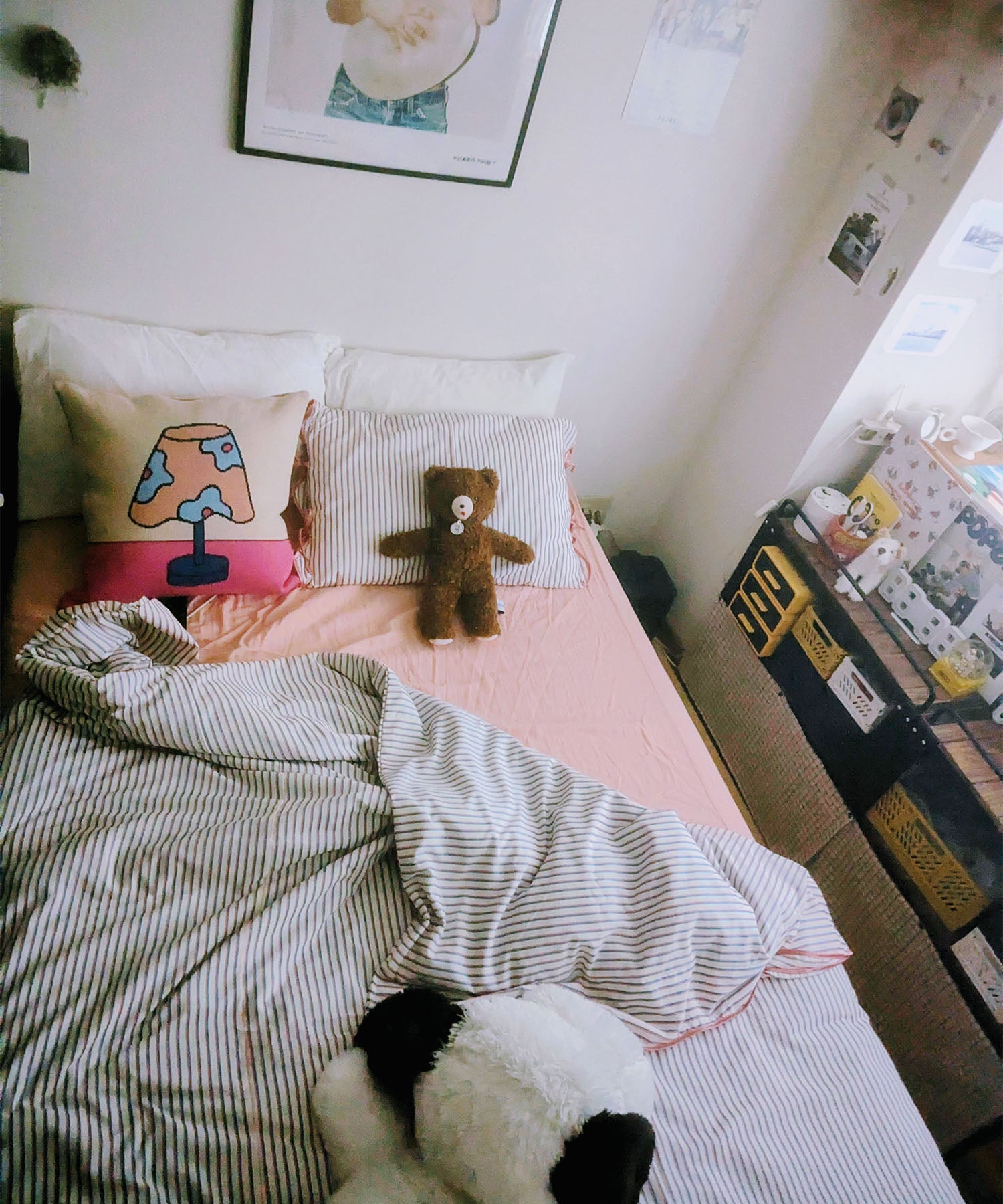 Casselini HOME(キャセリーニ ホーム)ストライプ布団カバー(シングル