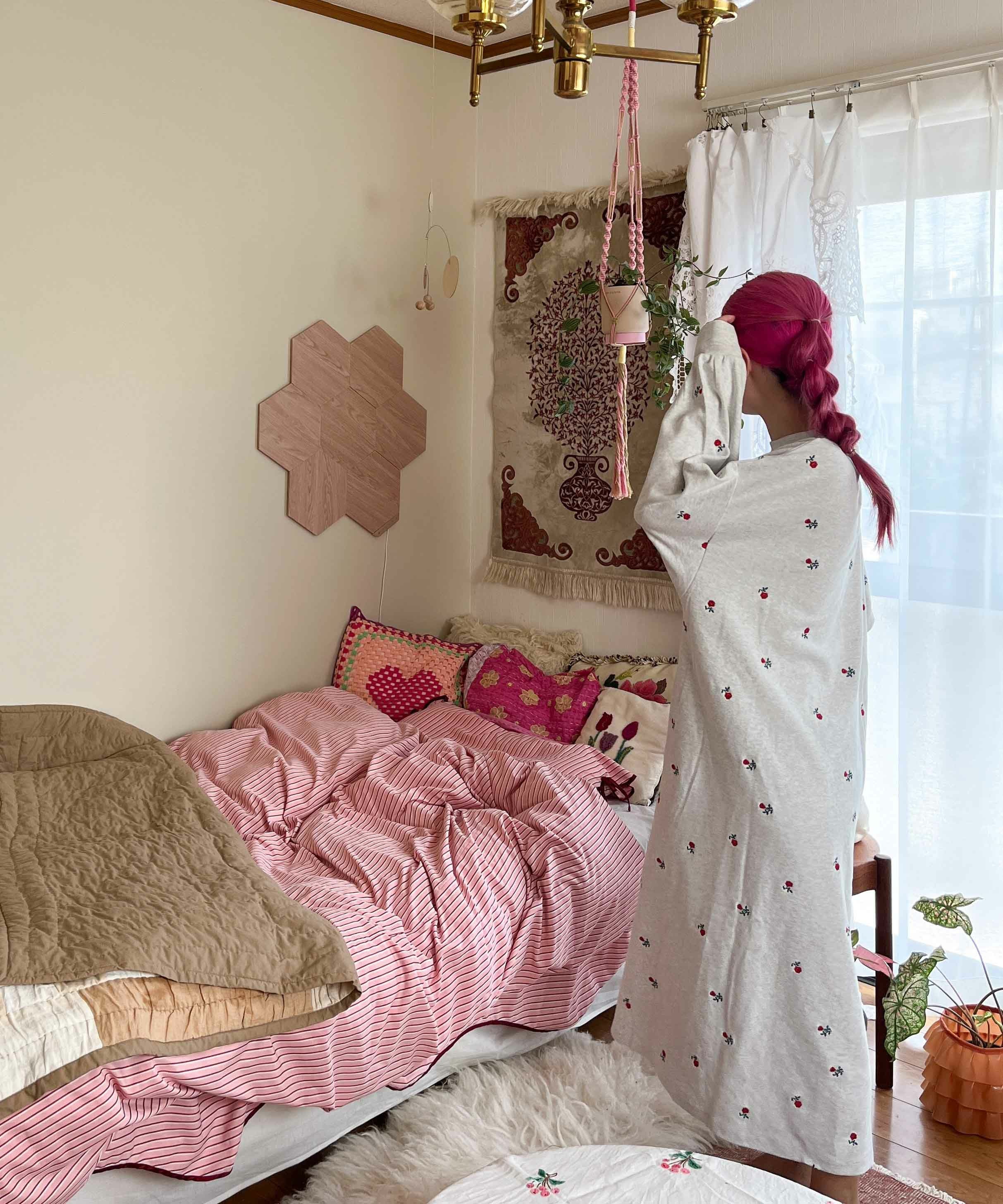 Casselini HOME(キャセリーニ ホーム)ストライプ布団カバー