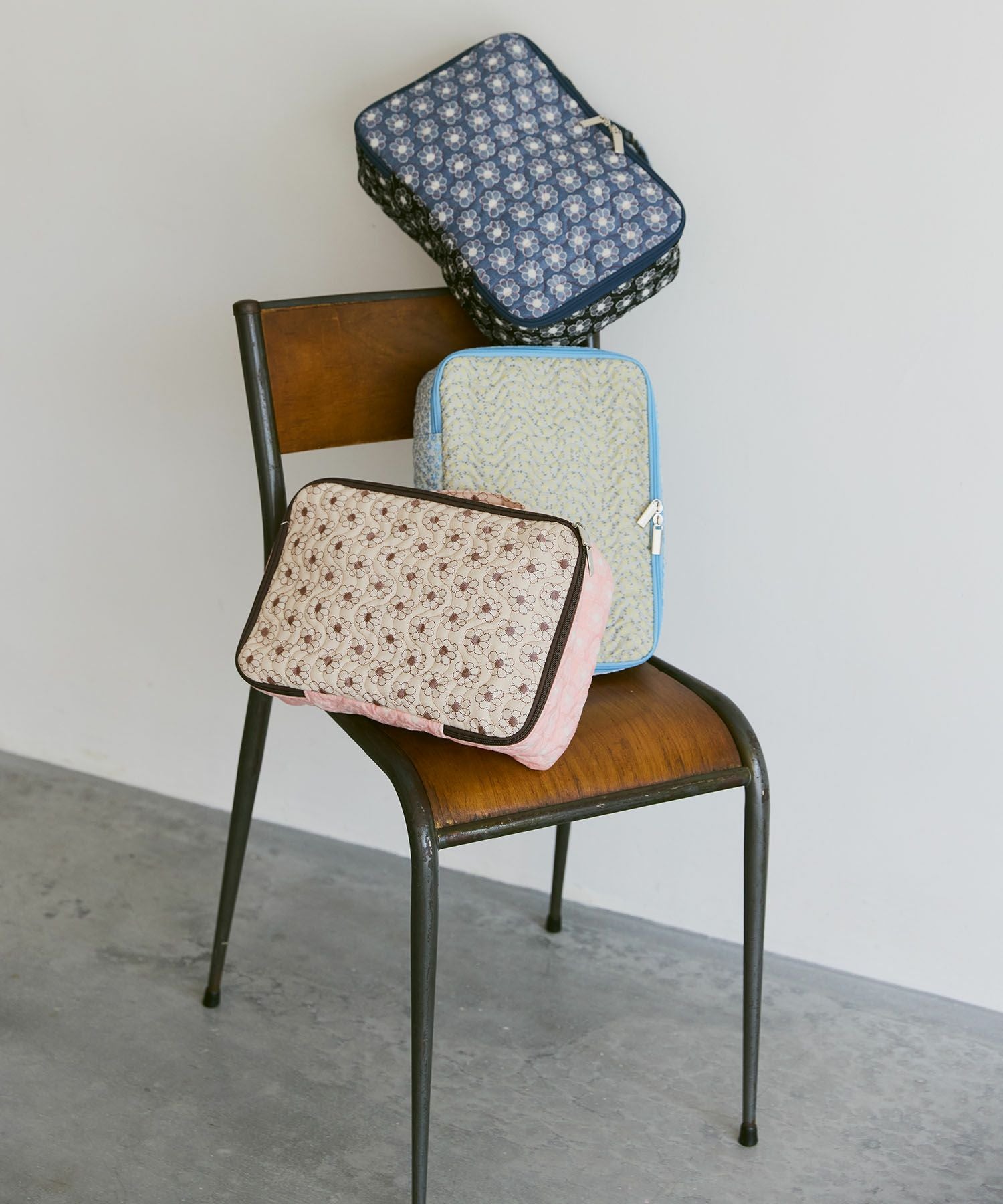 Casselini HOME(キャセリーニ ホーム)ジャガード収納バッグSS