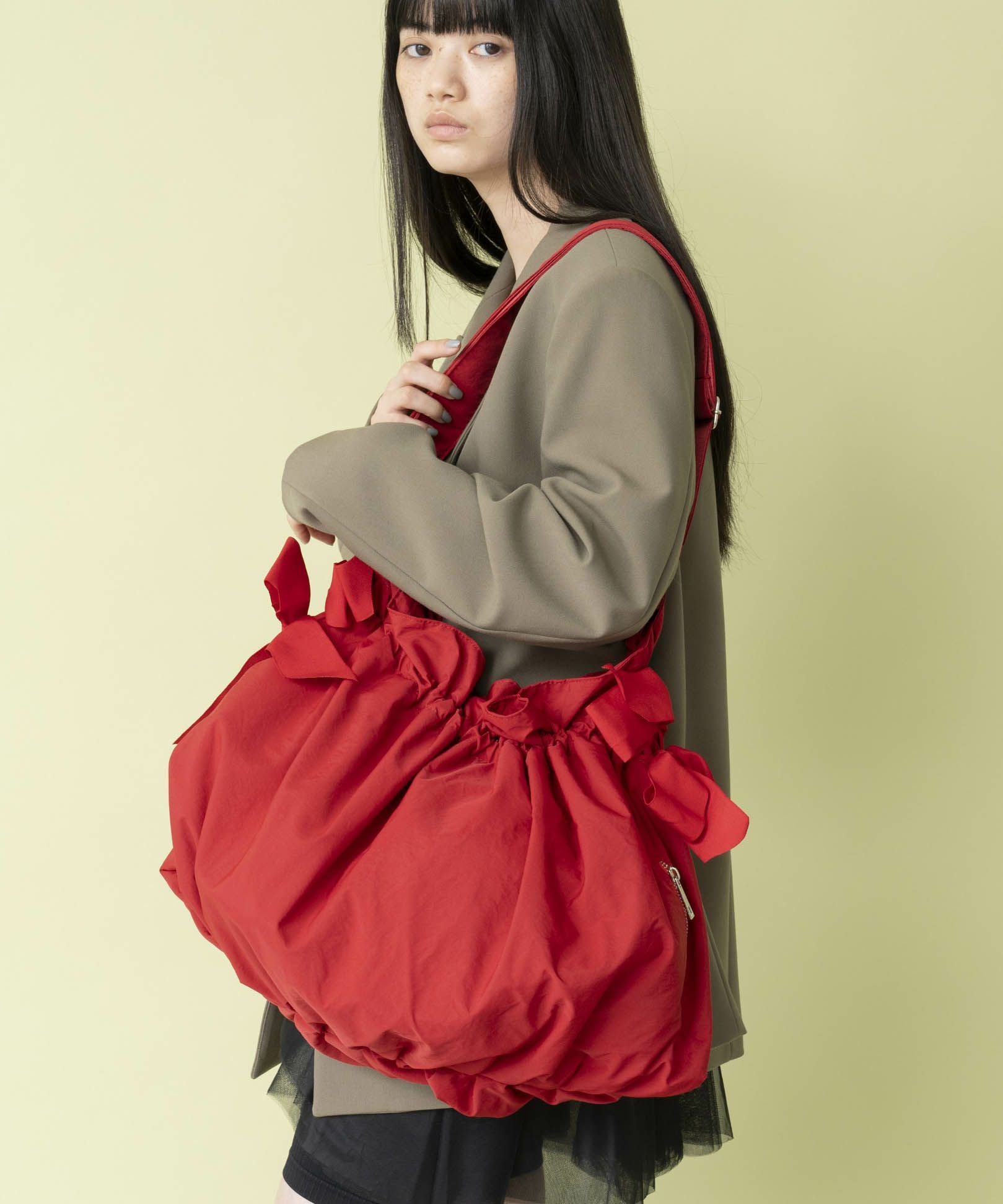 Casselini(キャセリーニ)ビッグサイドダブルリボンバッグ | CASSELINI