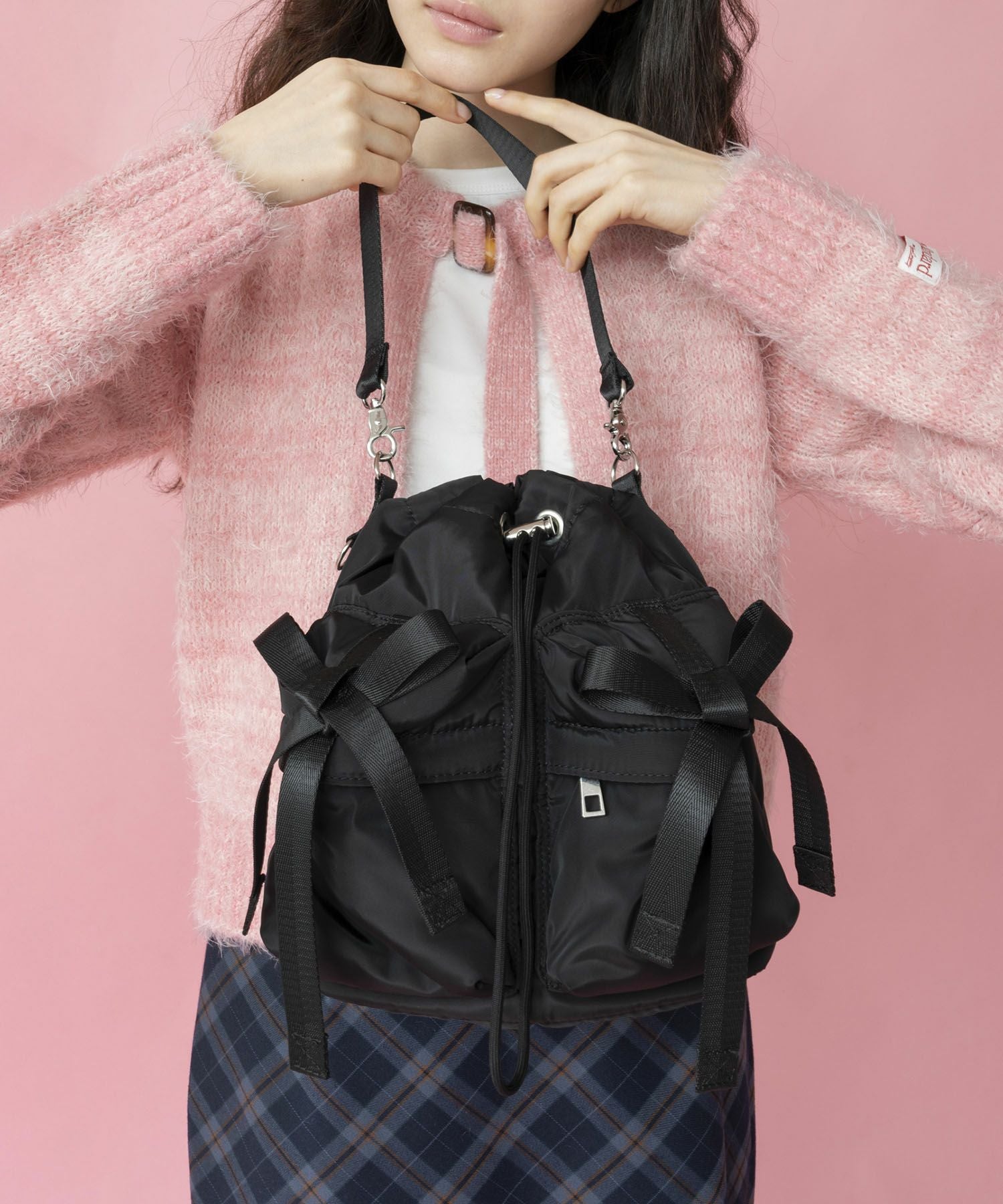 Casselini(キャセリーニ)リボン巾着ショルダー | CASSELINI ONLINE SHOP