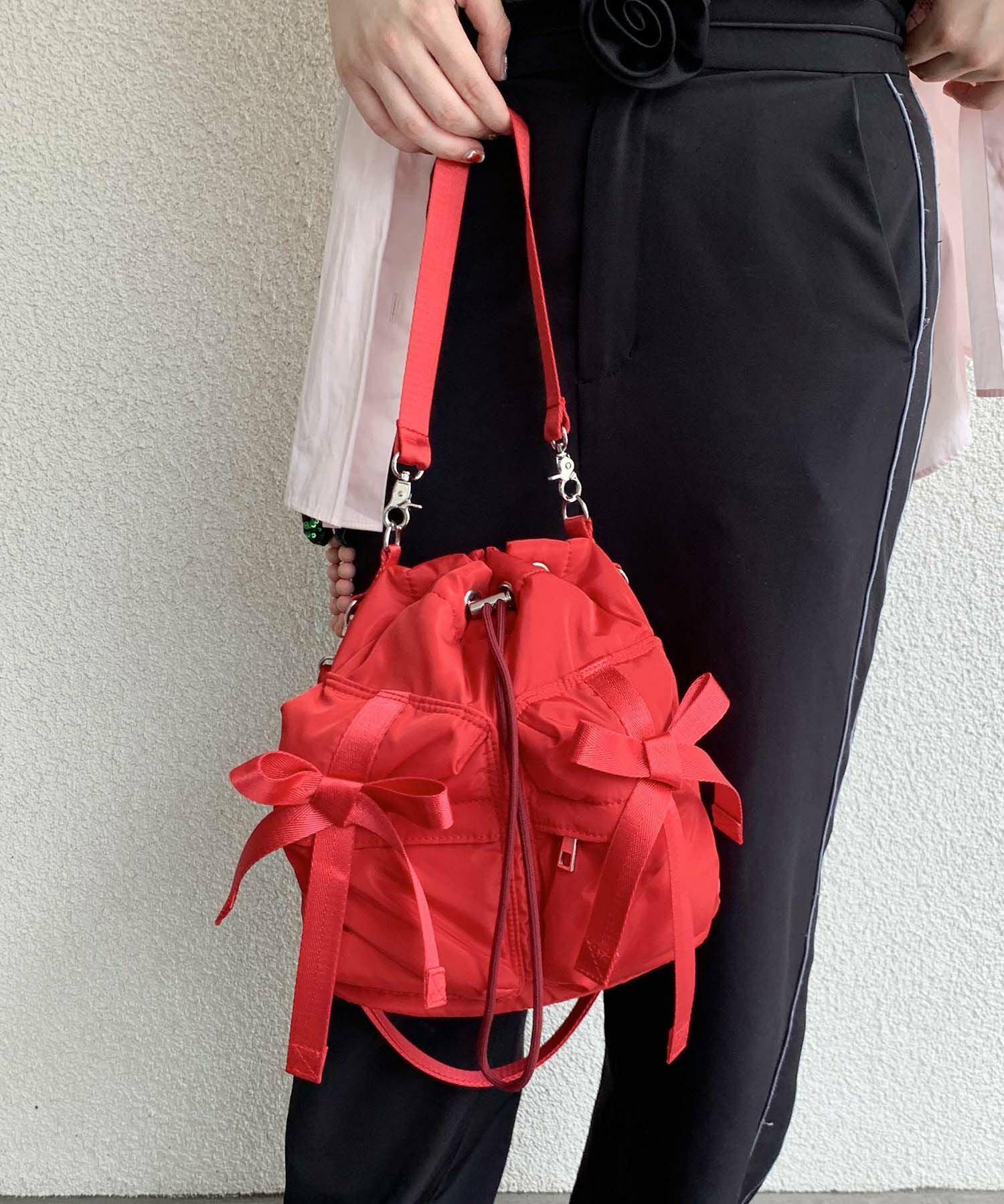 Casselini(キャセリーニ)リボン巾着ショルダー | CASSELINI ONLINE SHOP