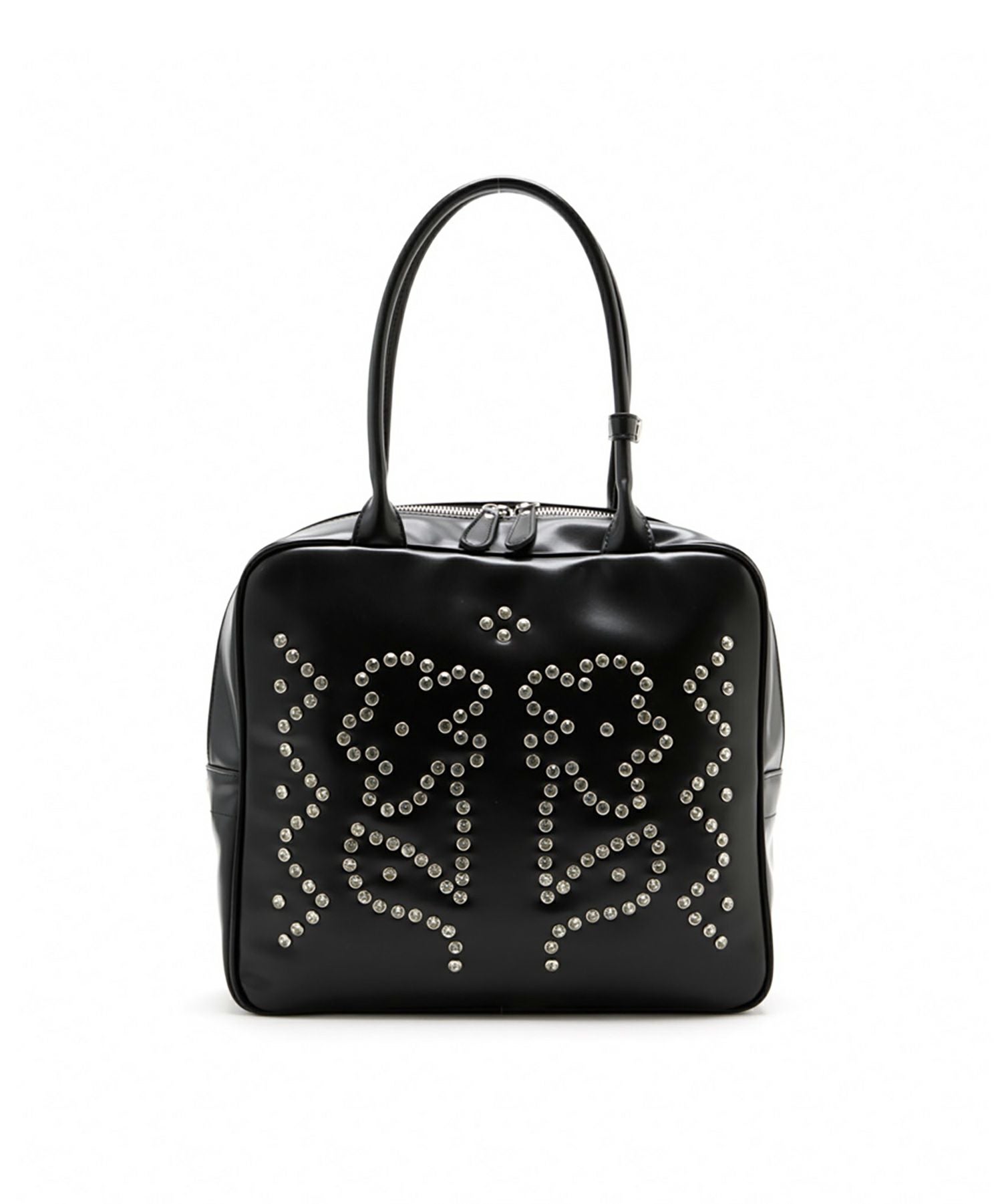 HEY!MrsROSE ボストンバッグ ブラック Casselini HEY! Mrs ROSE(ヘイ！ミセスローズ)Rhinestone Boston | CASSELINI