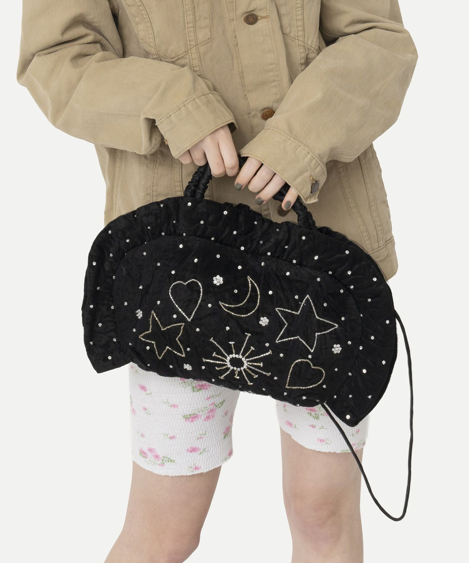 HEY!MrsROSE✺Velvet Gyoza Bag ギョーザバッグ 希少 HEY! Mrs ROSE(ヘイ！ミセスローズ)Velvet Gyoza Bag | CASSELINI