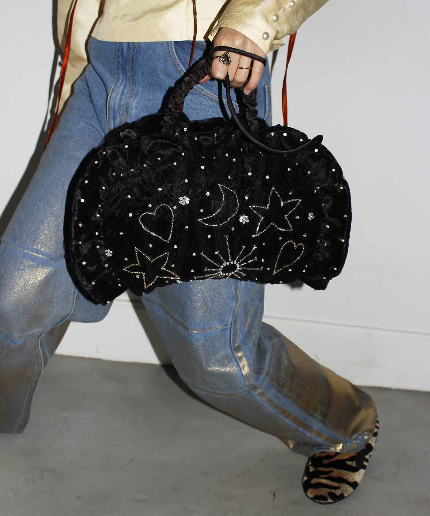 HEY! Mrs ROSE(ヘイ！ミセスローズ)Velvet Gyoza Bag | CASSELINI