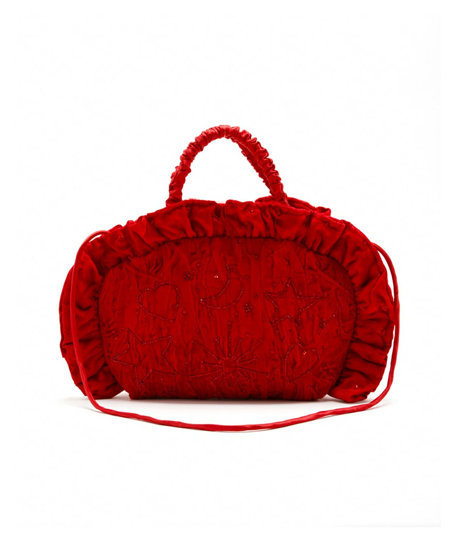 HEY! Mrs ROSE(ヘイ！ミセスローズ)Velvet Gyoza Bag | CASSELINI