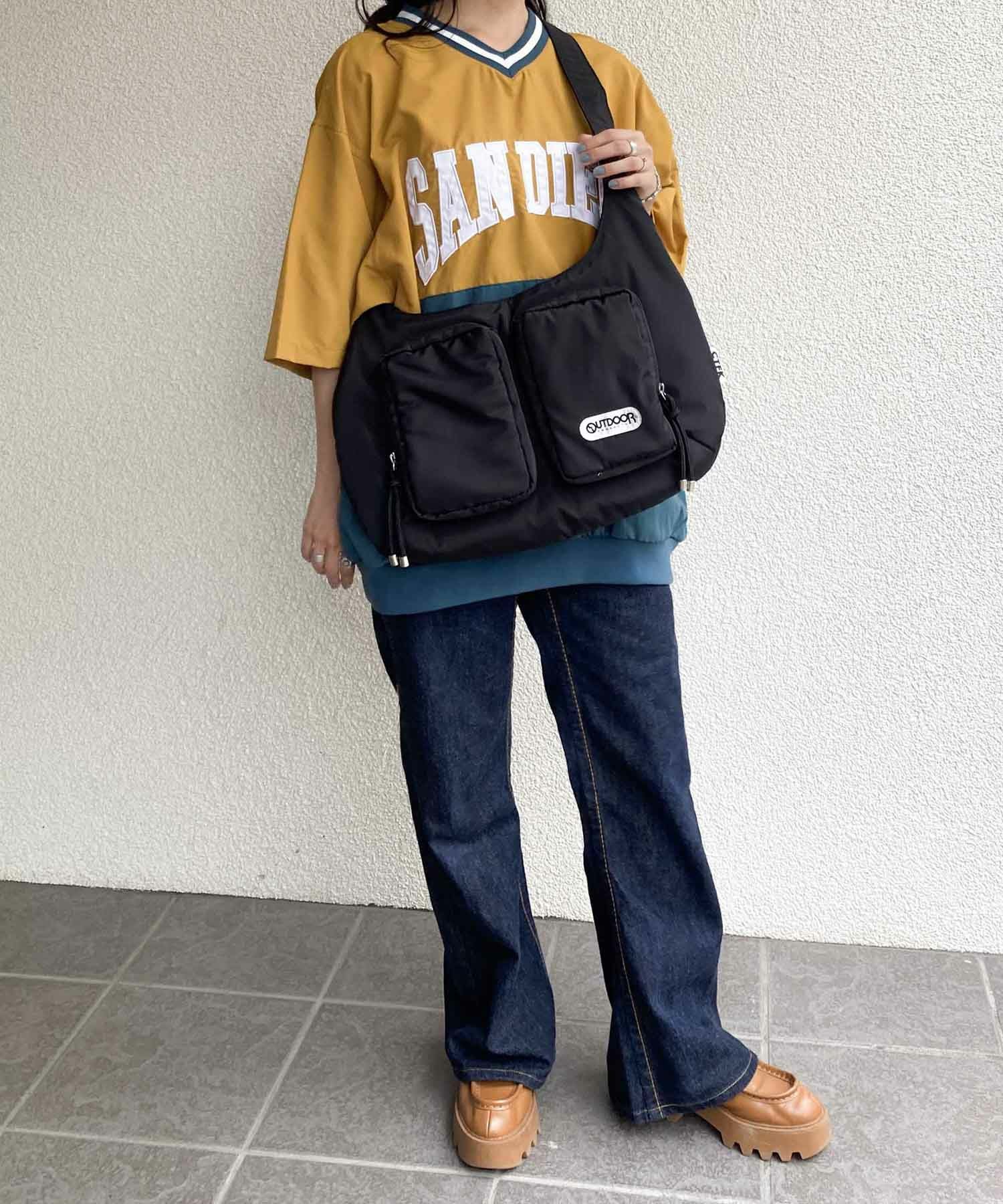 OUTDOOR PRODUCTS×CONTROL FREAK/CTFK】ダブルポケットビッグ