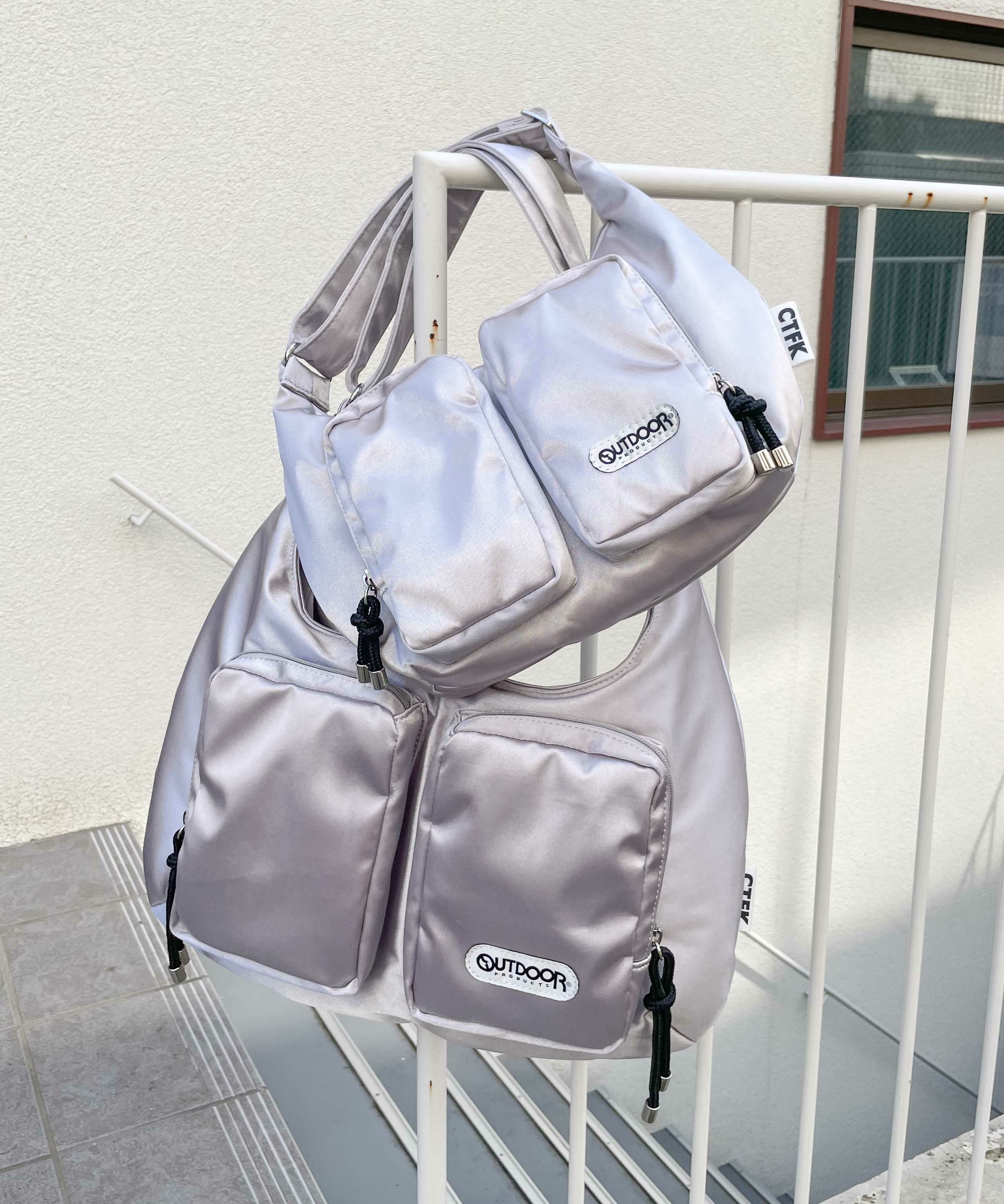 ファンダメンタル×OUTDOORコラボ ボディバッグショルダーバッグ 絶妙な加工が美しい“デニムバッグ”。アウトドアプロダクツ