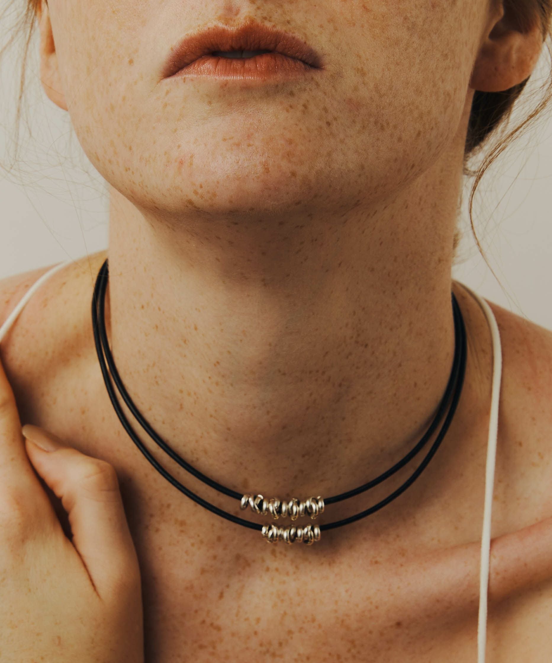 LAPUIS] Coil leather choker | CASSELINI ONLINE SHOP