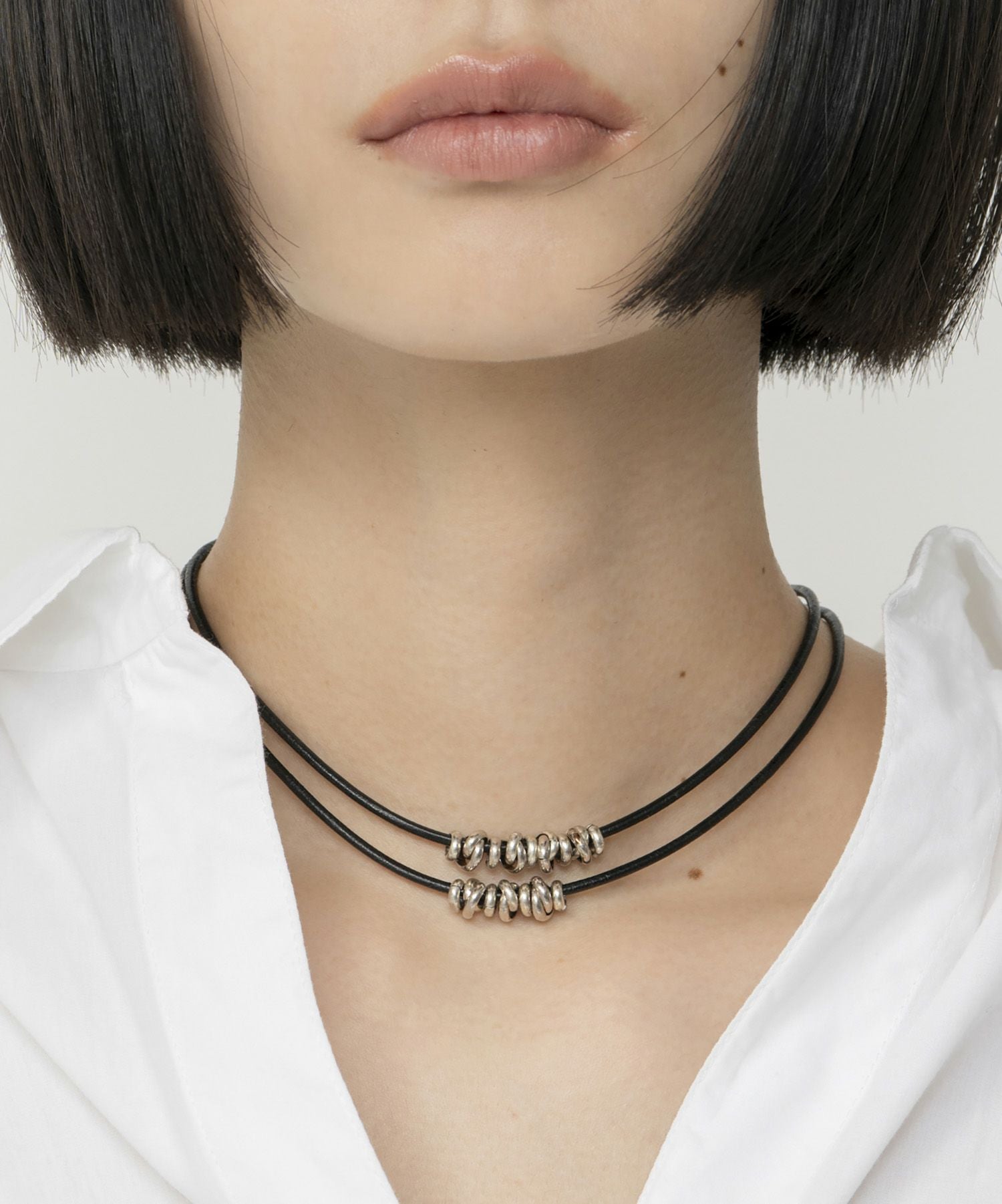 LAPUIS] Coil leather choker | CASSELINI ONLINE SHOP