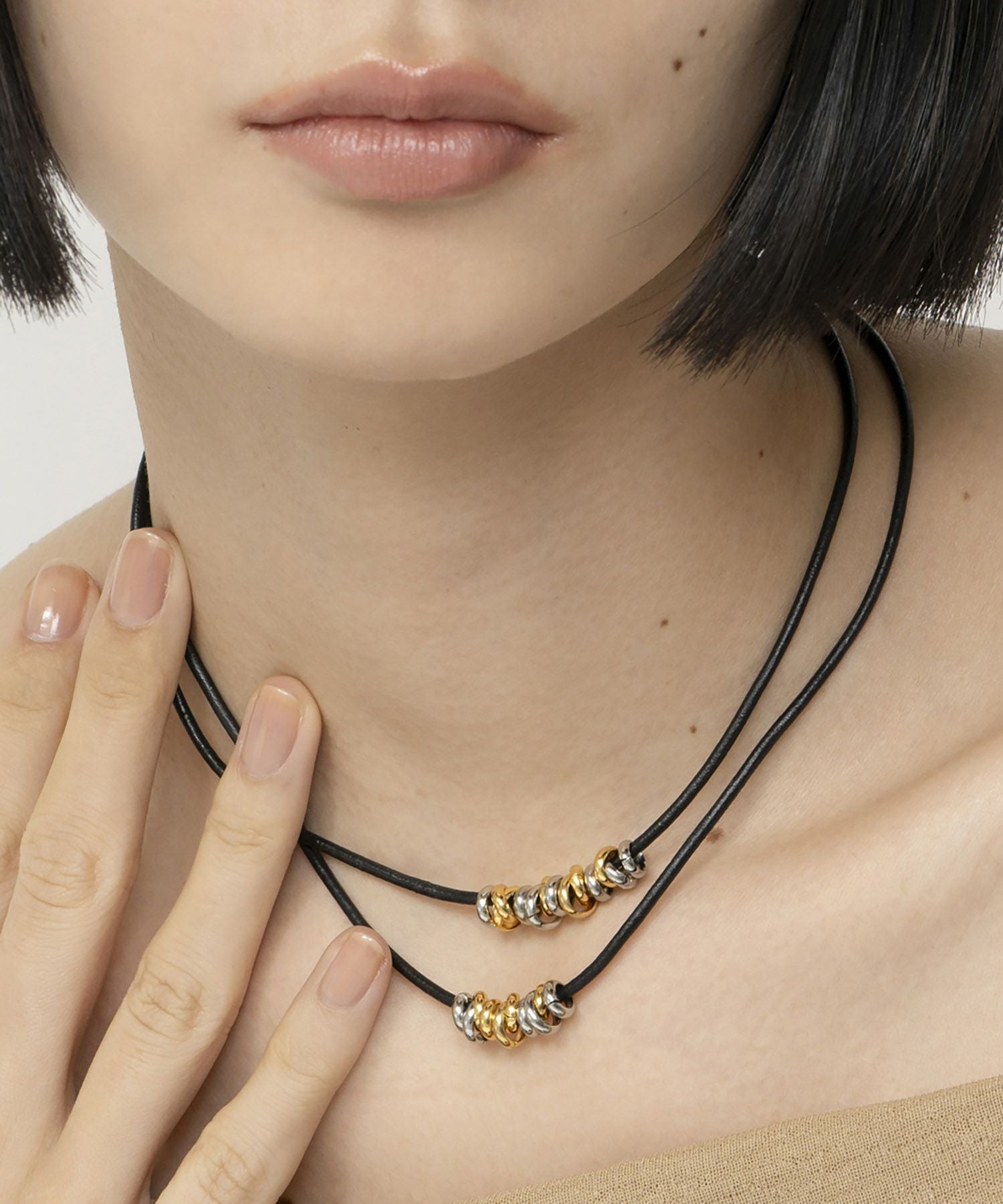 LAPUIS] Coil leather choker | CASSELINI ONLINE SHOP