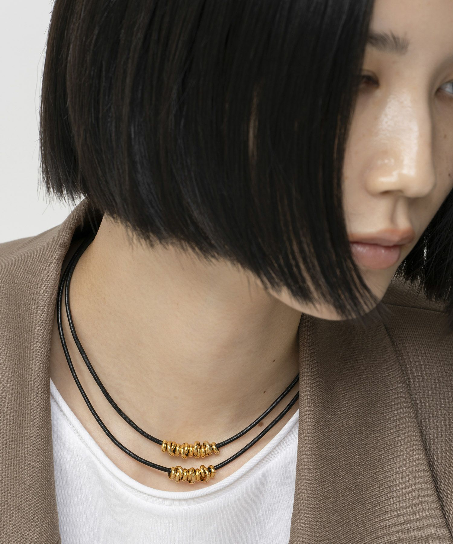 LAPUIS] Coil leather choker | CASSELINI ONLINE SHOP