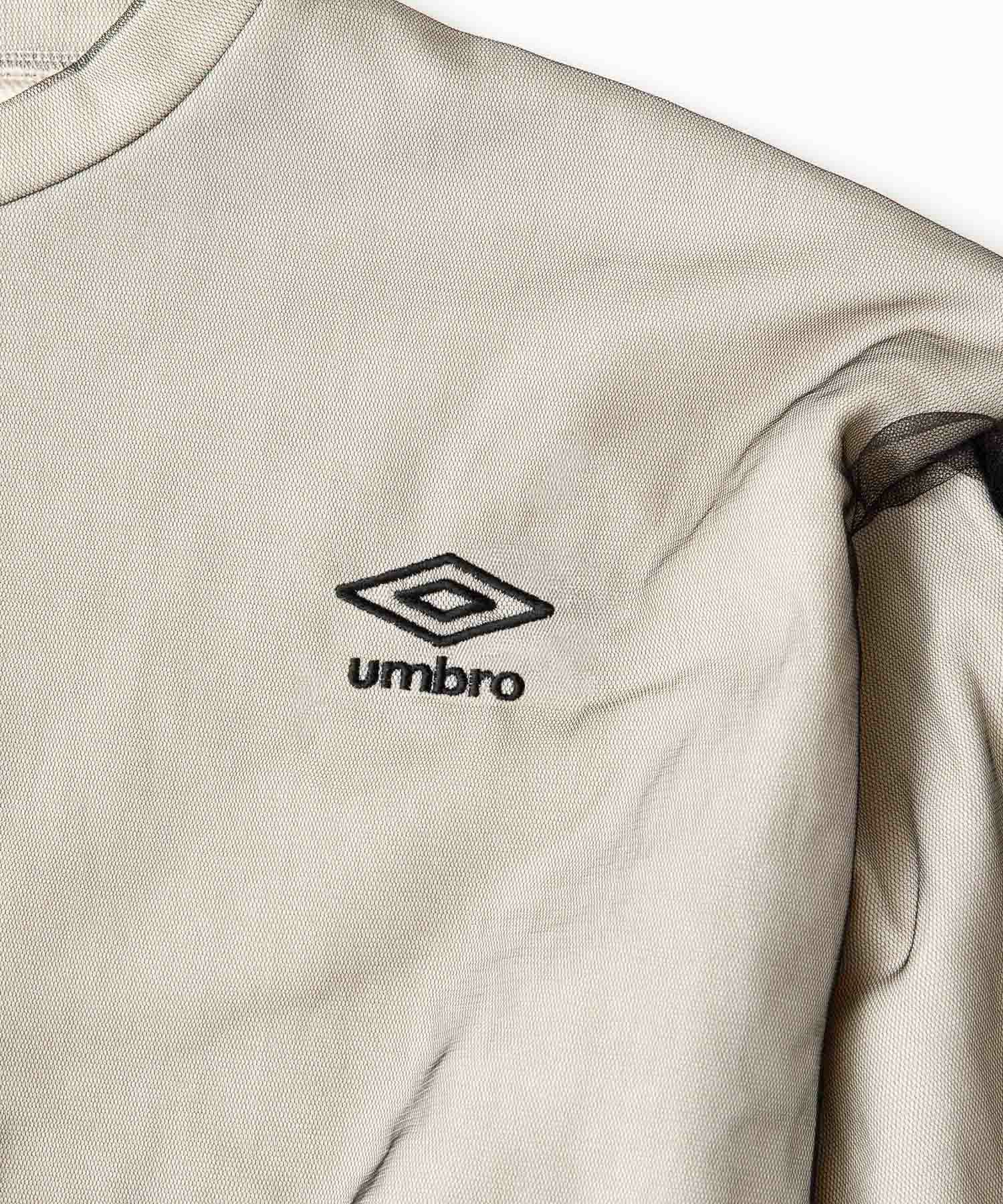 Casselini - UMBRO × Casselini チュールレイヤードスウェット アイボリー Casselini(キャセリーニ) 【UMBRO × Casselini】チュールレイヤード