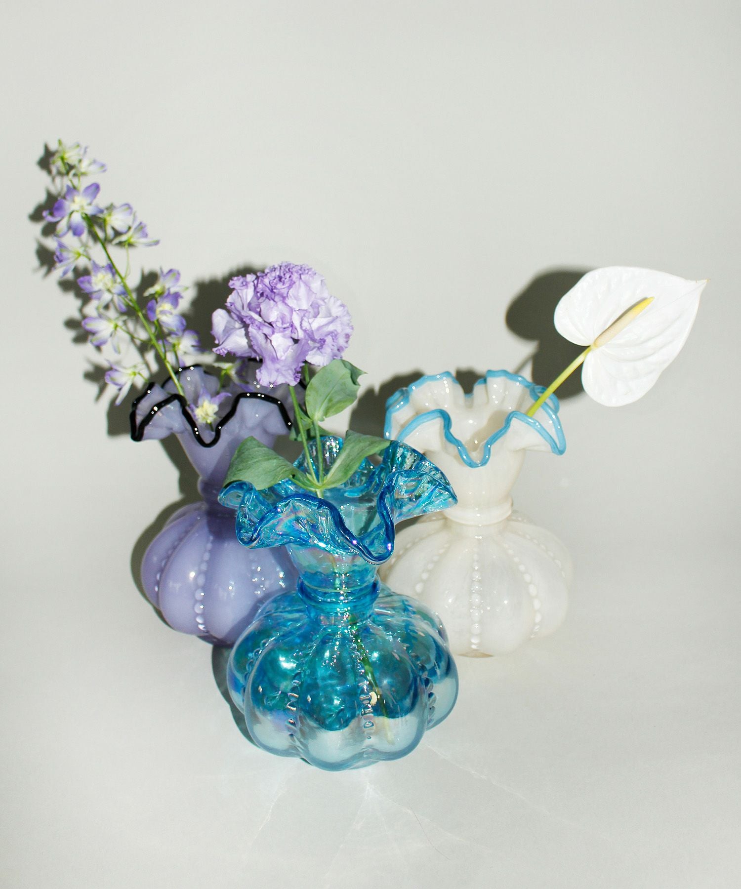 Casselini HOME(キャセリーニ ホーム)ガラスフラワーベースL