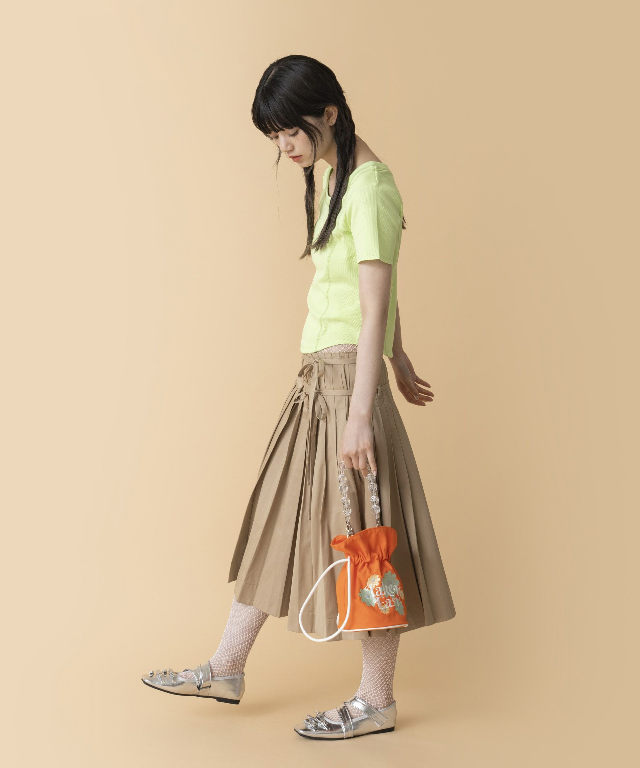 Casselini(キャセリーニ)ビーズハンドル巾着 | CASSELINI ONLINE SHOP