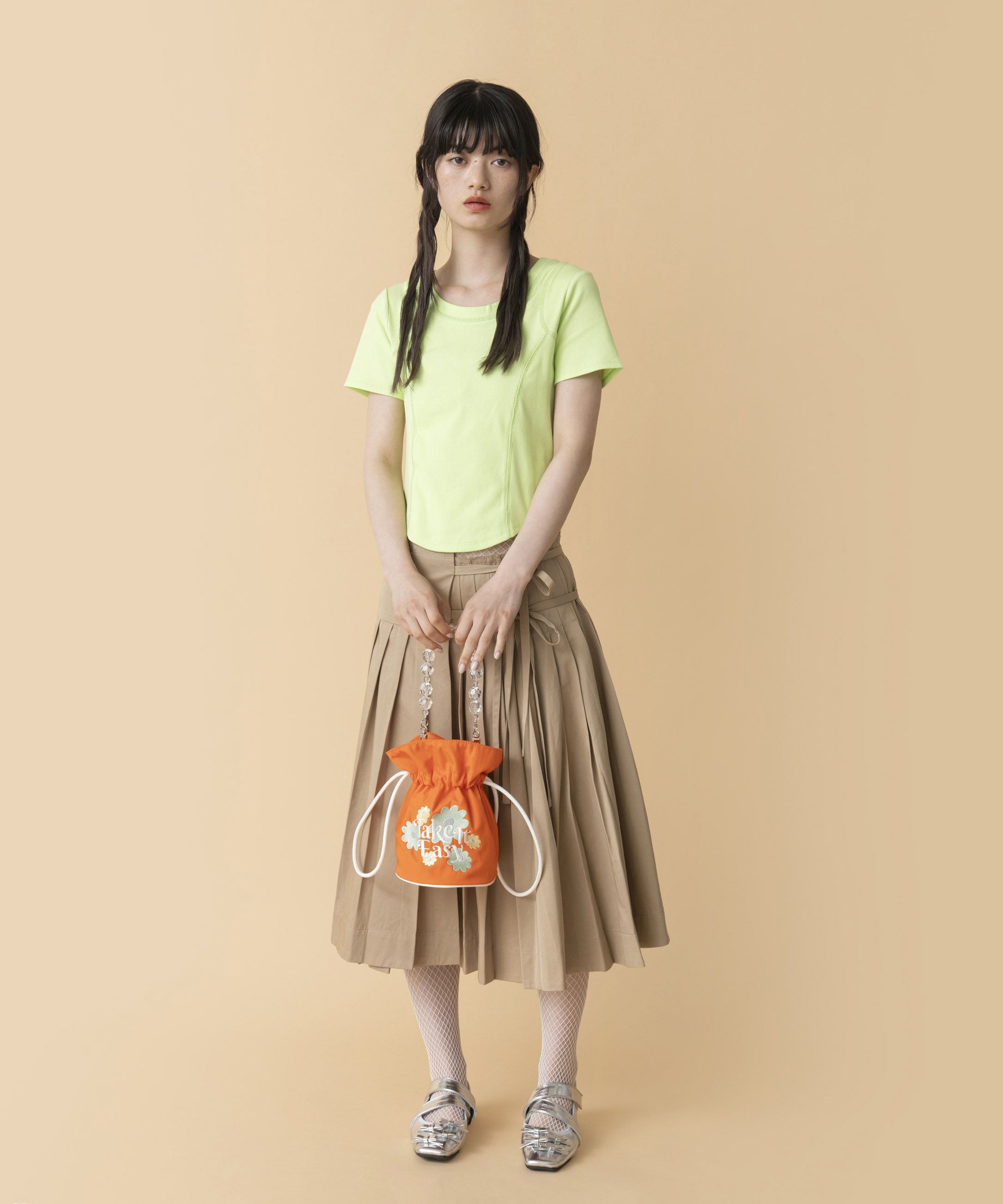 Casselini(キャセリーニ)ビーズハンドル巾着 | CASSELINI ONLINE SHOP