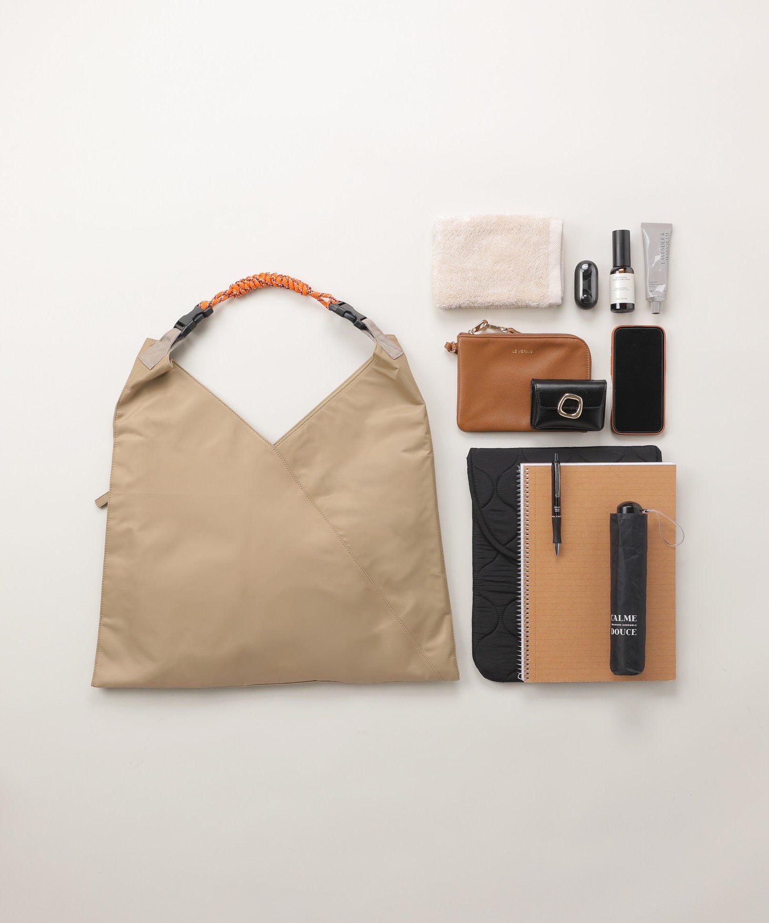 LE VERNIS] Paracord nylon azuma bag | CASSELINI ONLINE SHOP