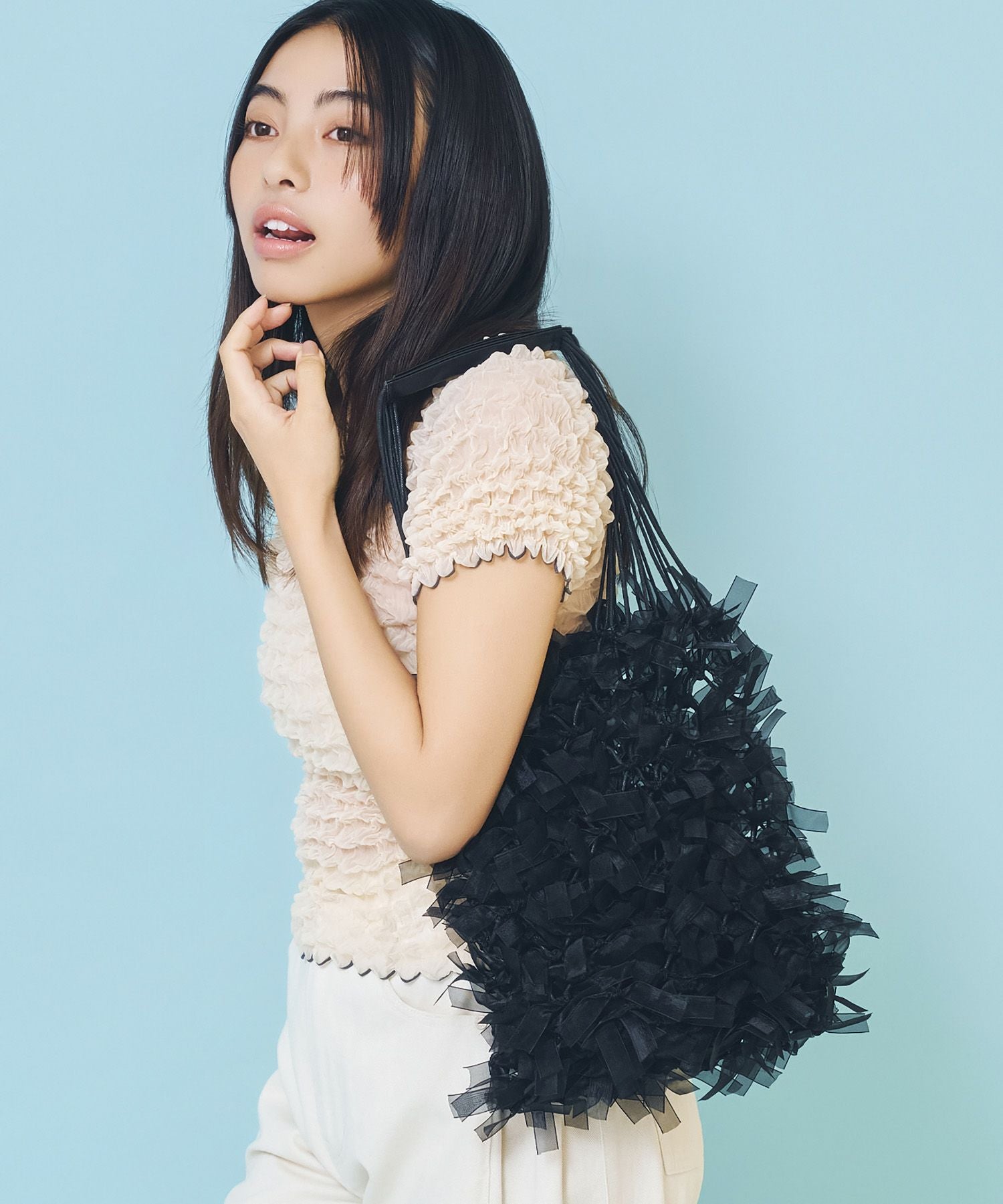 Casselini(キャセリーニ)チュールリボンバッグ | CASSELINI ONLINE SHOP