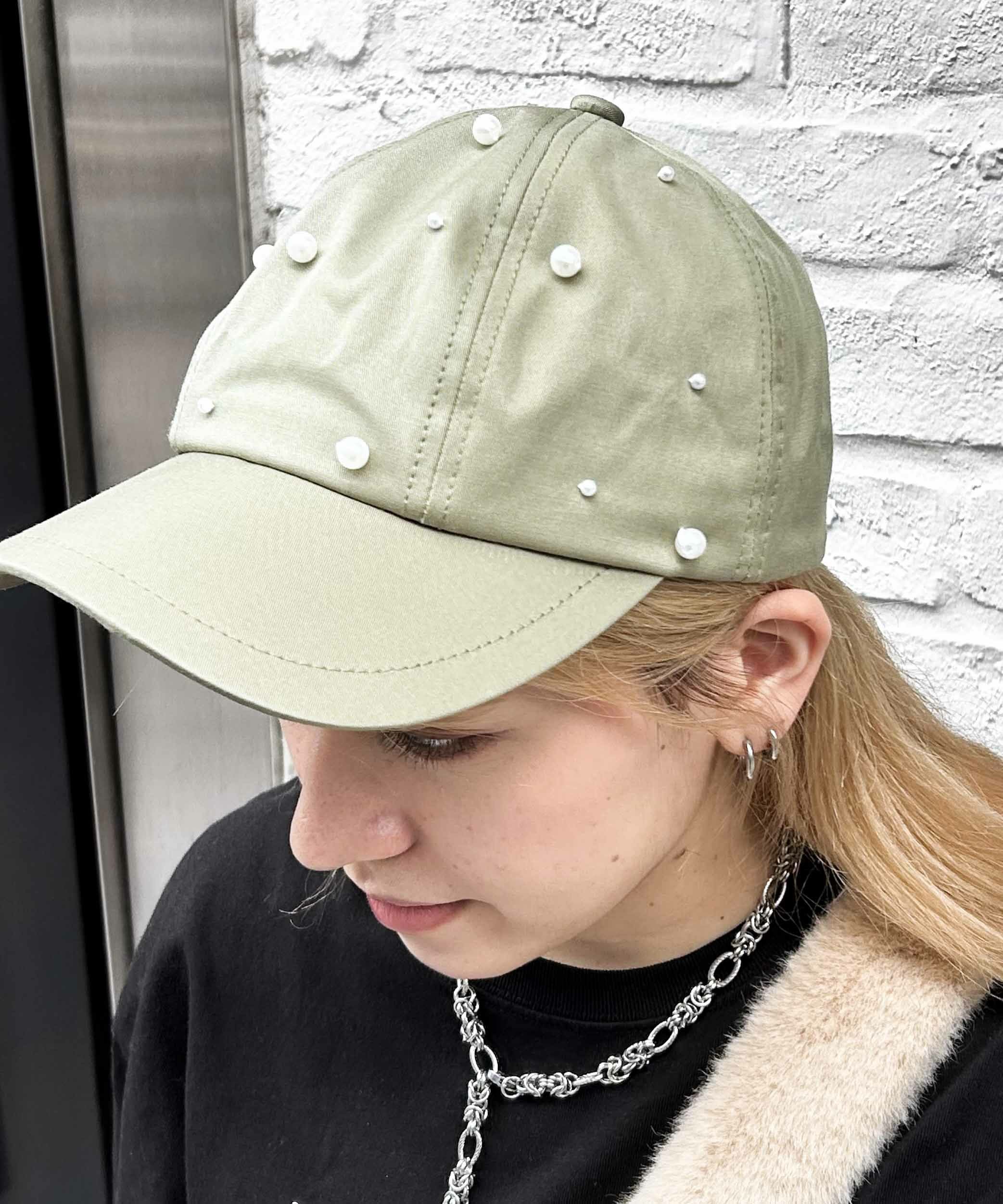 Casselini(キャセリーニ)パールビーズキャップ | CASSELINI ONLINE SHOP