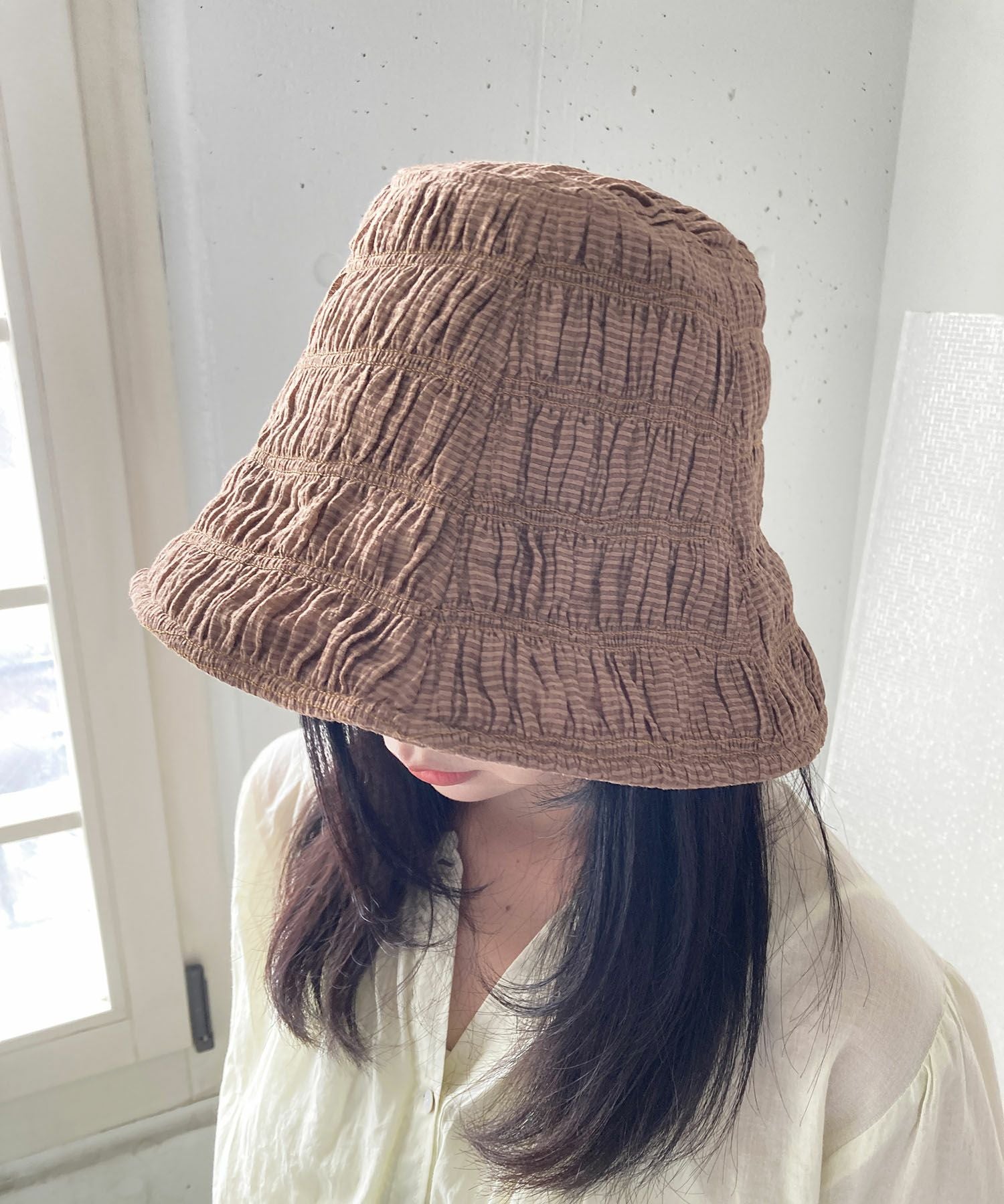 Casselini(キャセリーニ)シャーリングハット | CASSELINI ONLINE SHOP