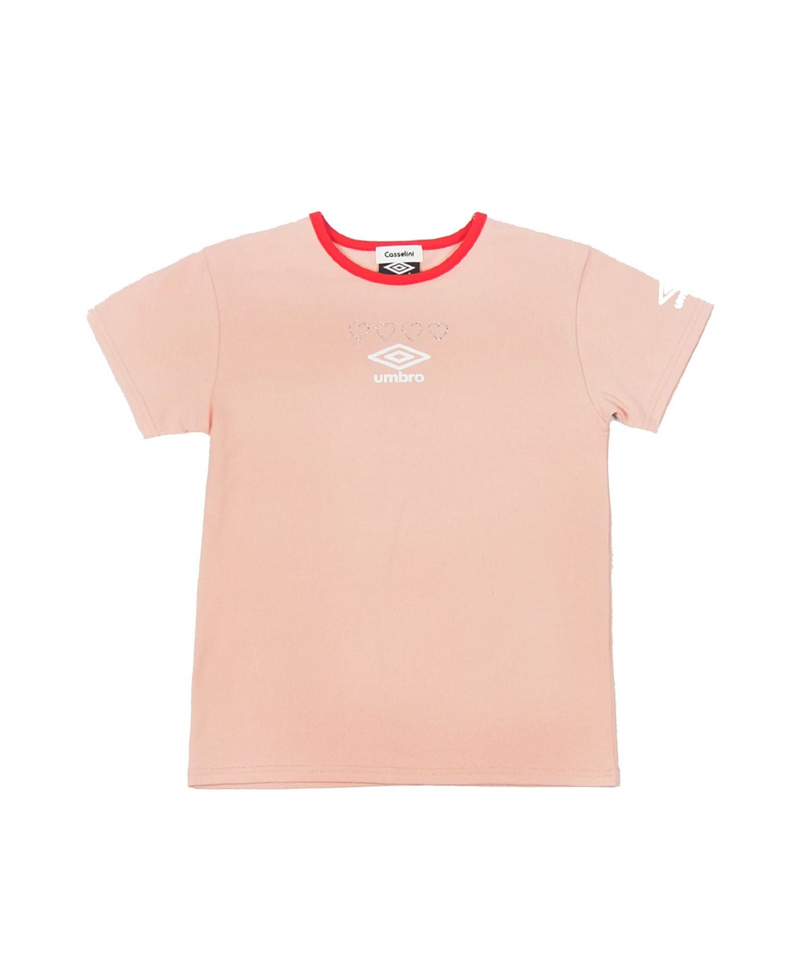 Casselini(キャセリーニ)【UMBRO × Casselini】ラインストーンTシャツ