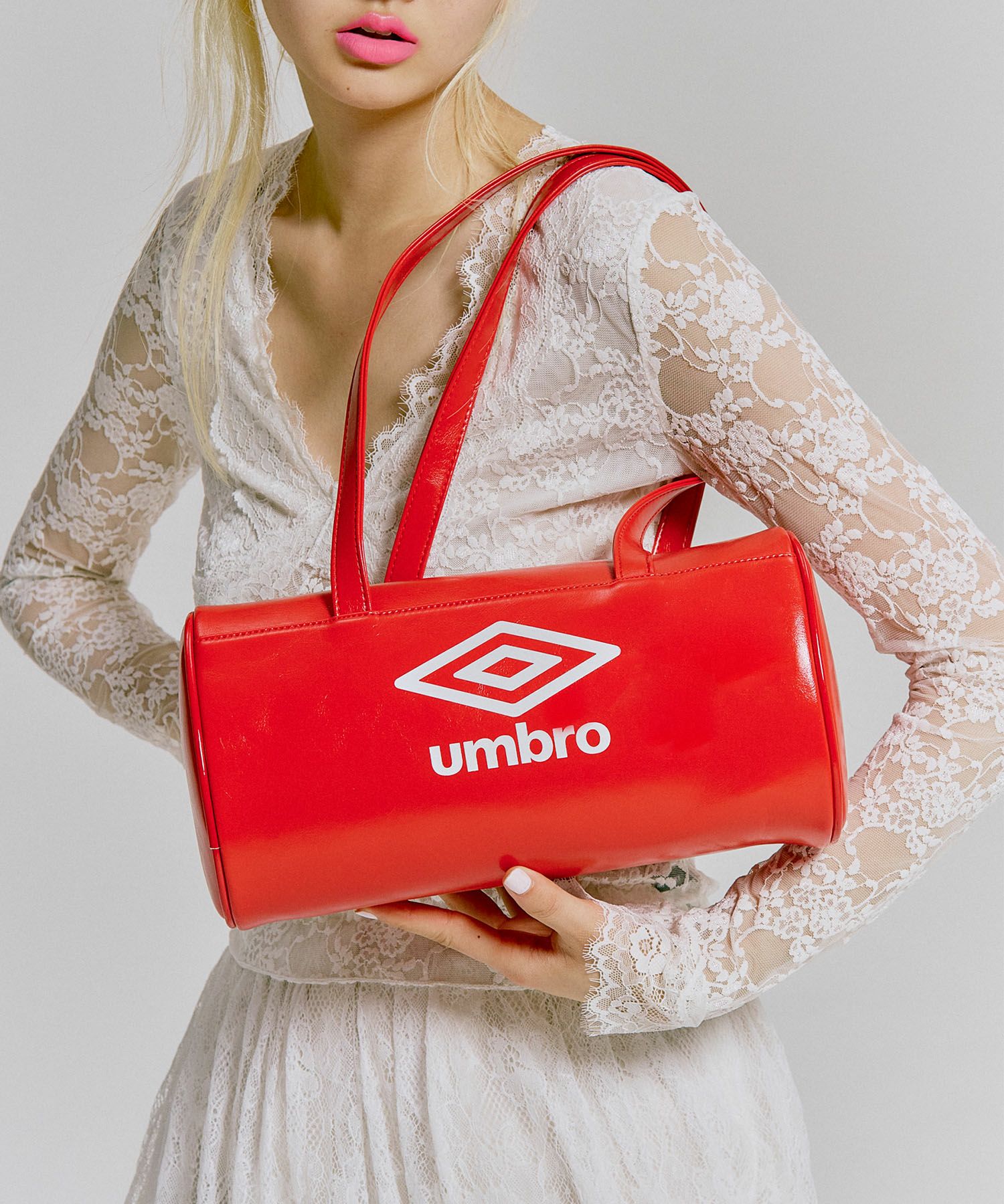 umbro × casselini ハート ボストン バッグ Casselini(キャセリーニ)【umbro × Casselini】ハートボストン