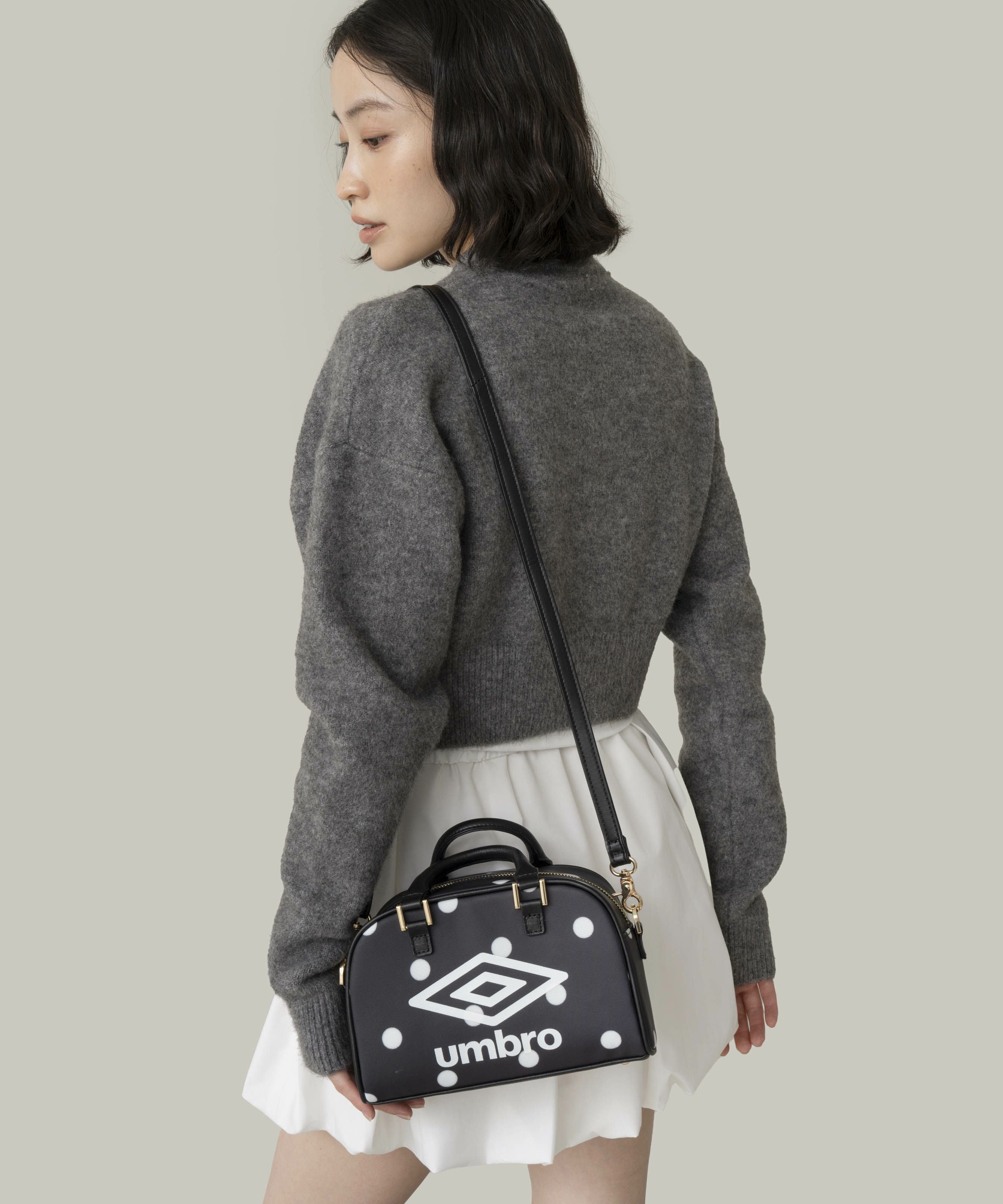 [UMBRO × Casselini] 2WAYプリントミニボストン Casselini(キャセリーニ)【UMBRO × Casselini】2WAYプリントミニ