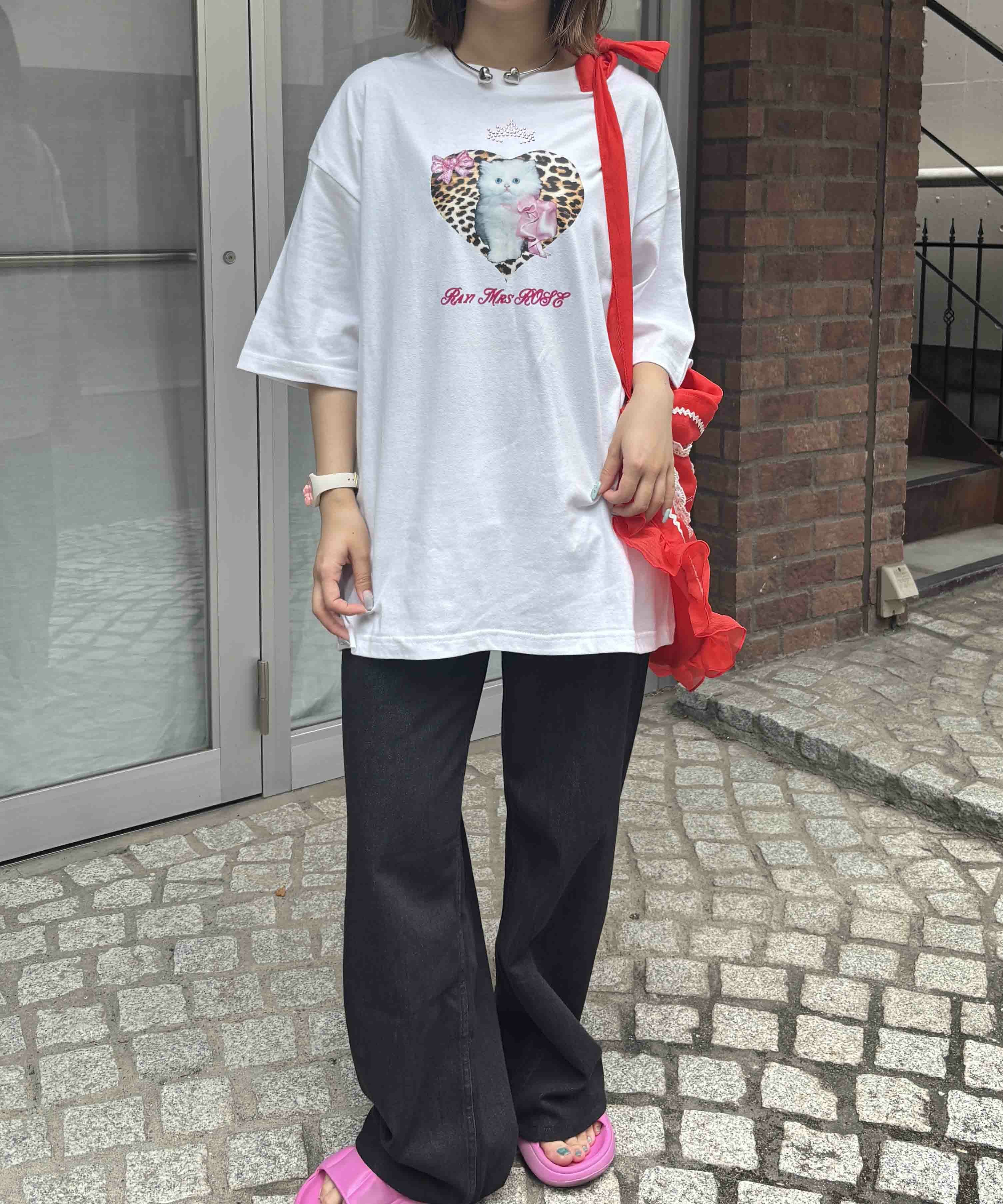 HEY! Mrs ROSE(ヘイ！ミセスローズ)【Ray! Mrs ROSE】でかTシャツ