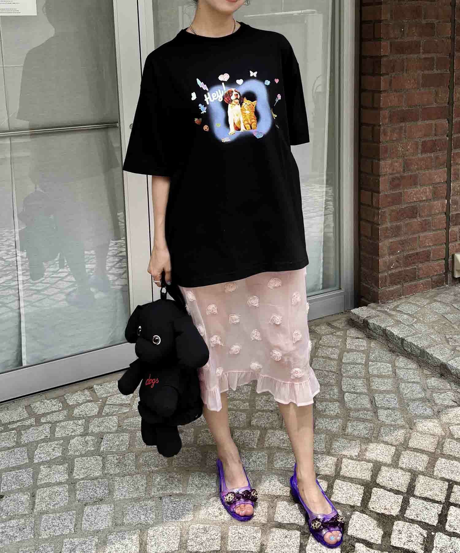 HEY! Mrs ROSE(ヘイ！ミセスローズ)【Ray! Mrs ROSE】でかTシャツ