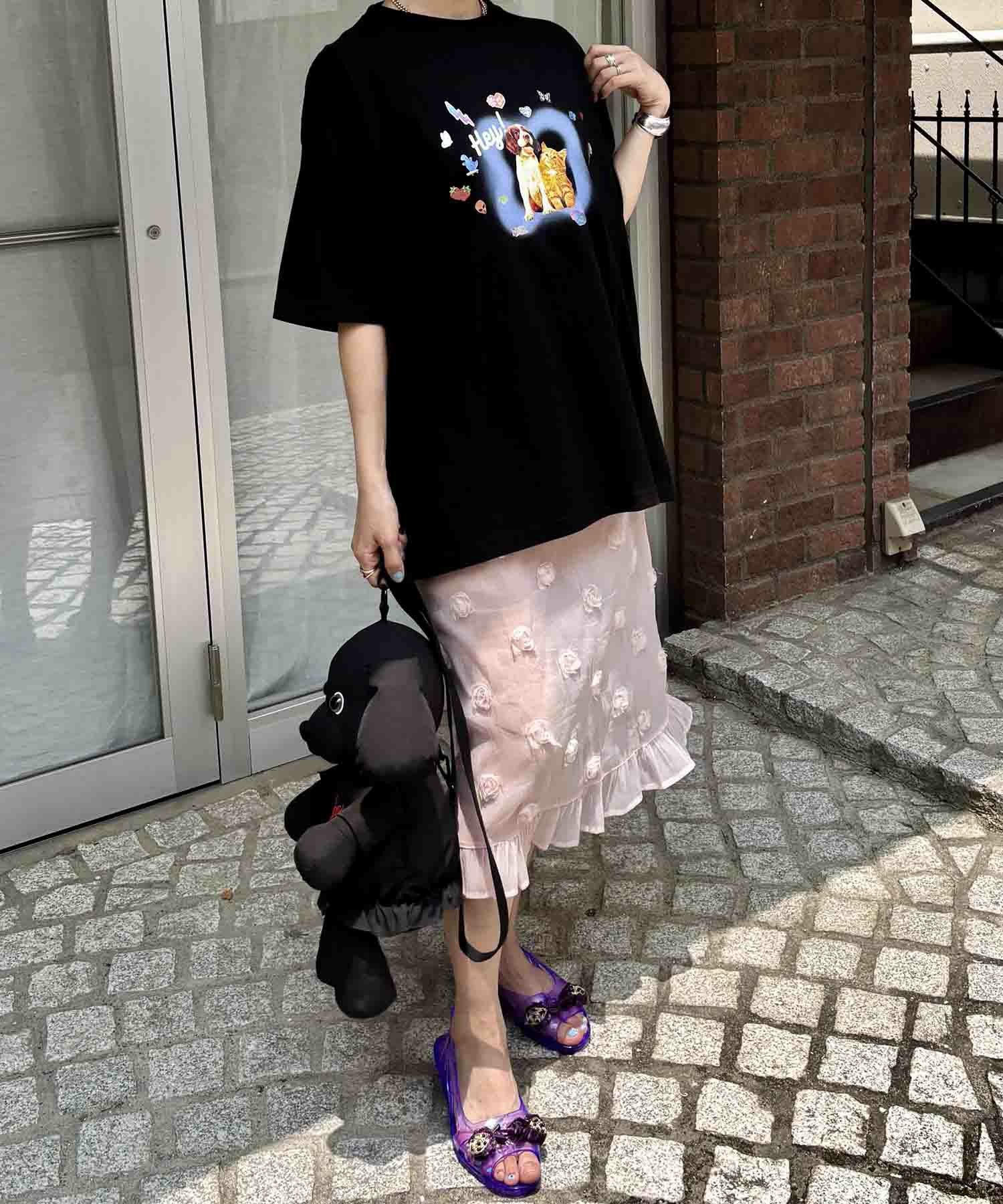 HEY! Mrs ROSE(ヘイ！ミセスローズ)【Ray! Mrs ROSE】でかTシャツ