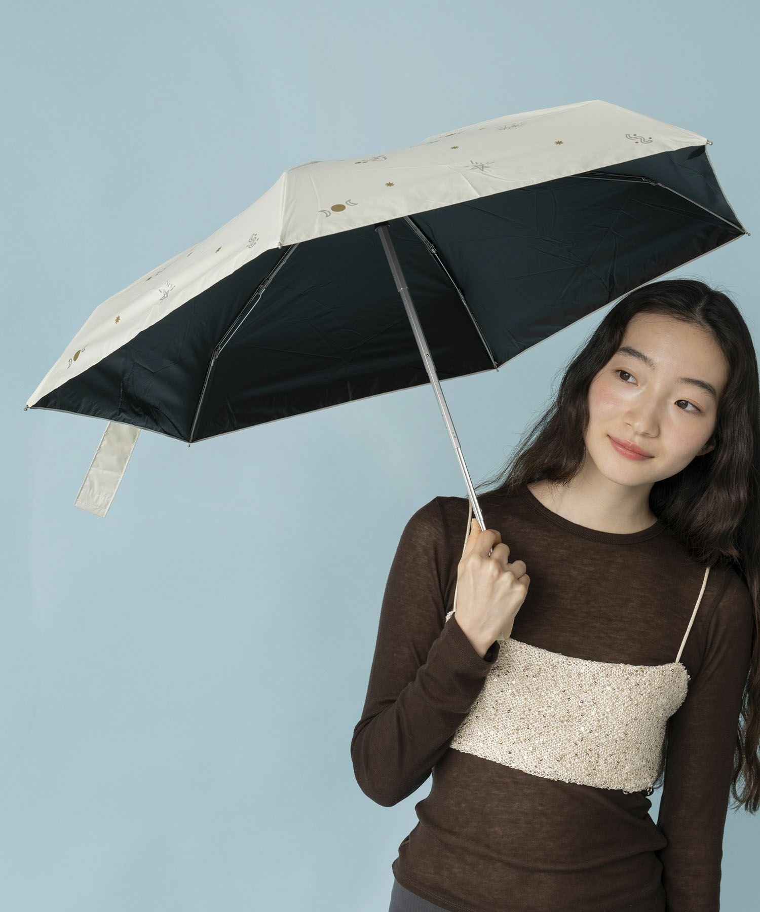 Casselini(キャセリーニ)【Wpc. × Casselini】完全遮光 晴雨兼用