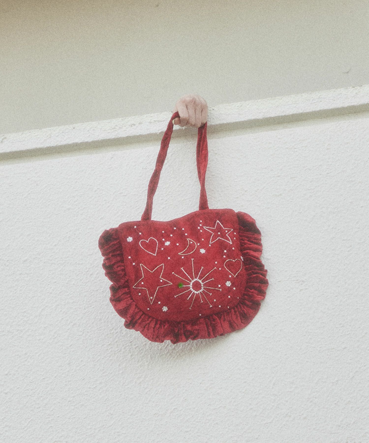 HEY! Mrs ROSE(ヘイ！ミセスローズ)Velvet Gyoza Tote | CASSELINI