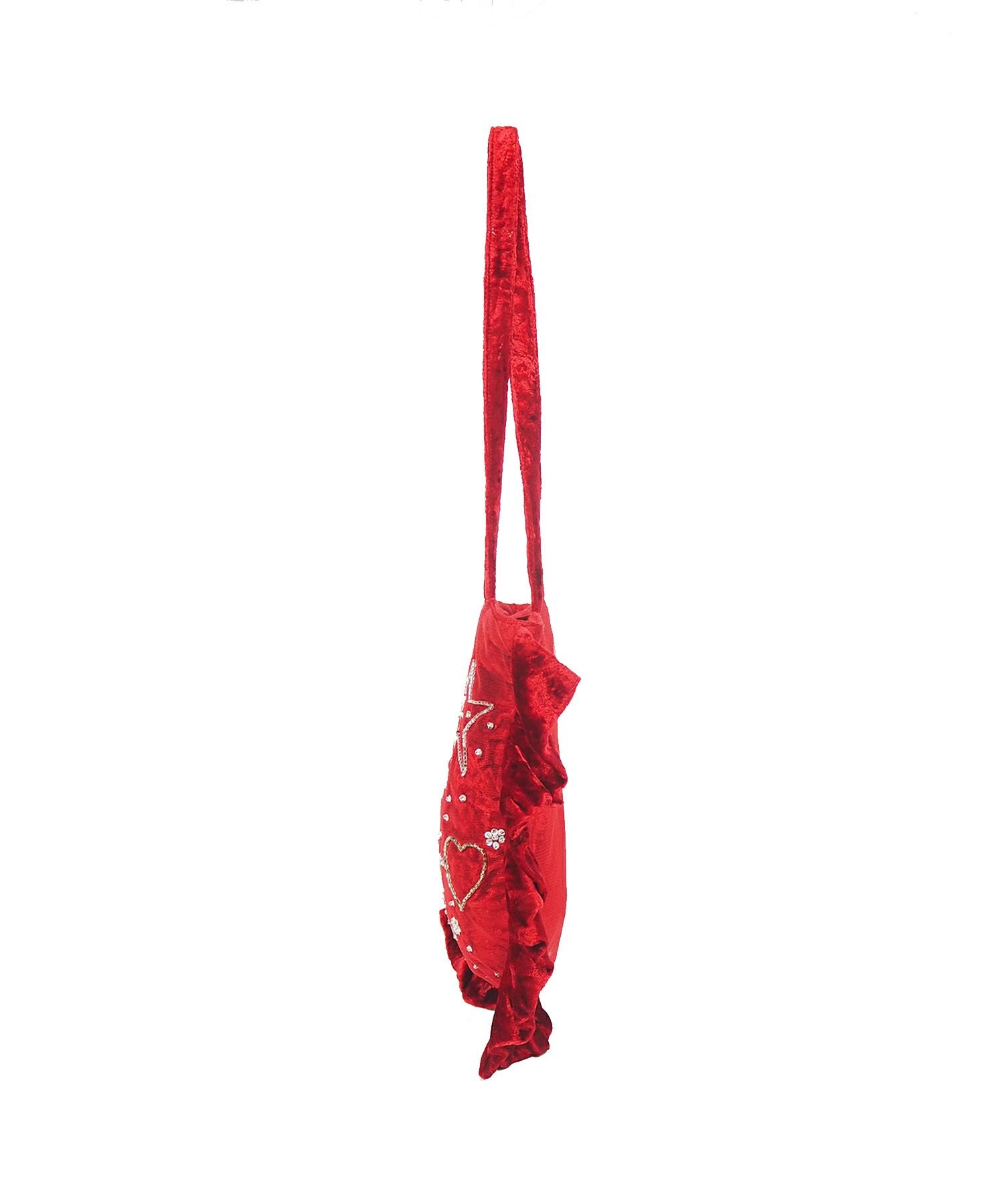 HEY! Mrs ROSE(ヘイ！ミセスローズ)Velvet Gyoza Tote | CASSELINI