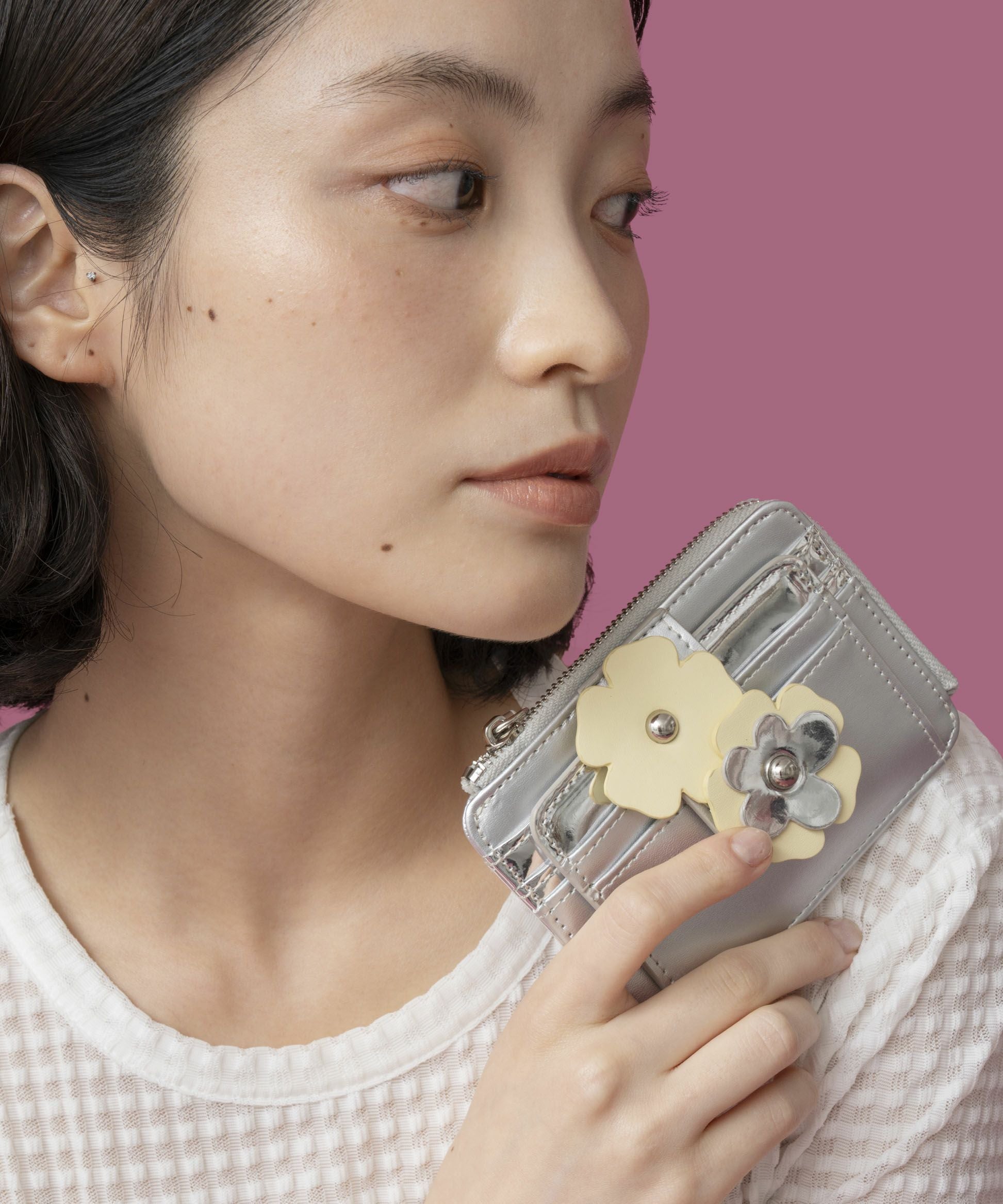 Casselini(キャセリーニ)フラワーモチーフカードケース | CASSELINI