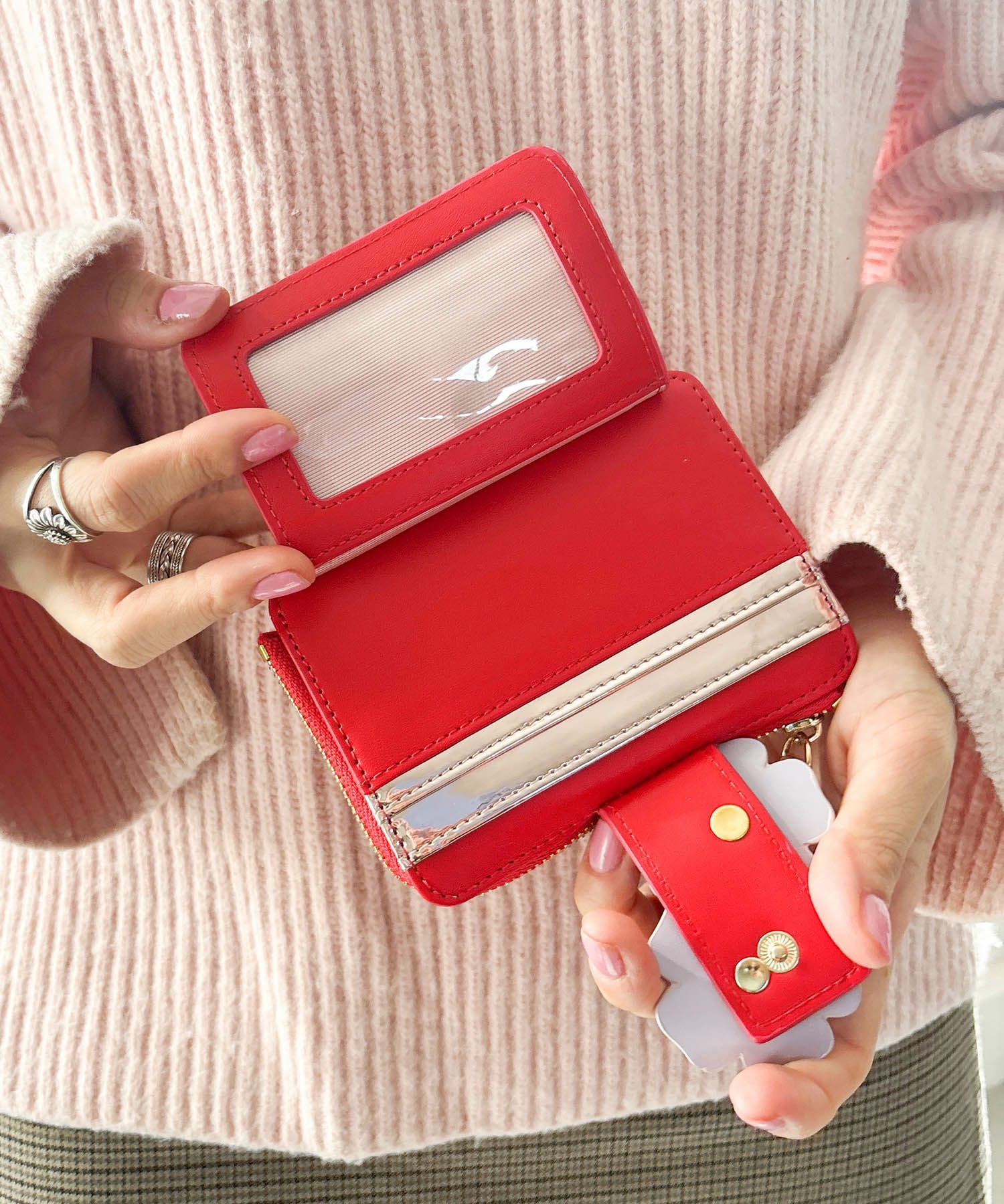 Casselini(キャセリーニ)フラワーモチーフカードケース | CASSELINI