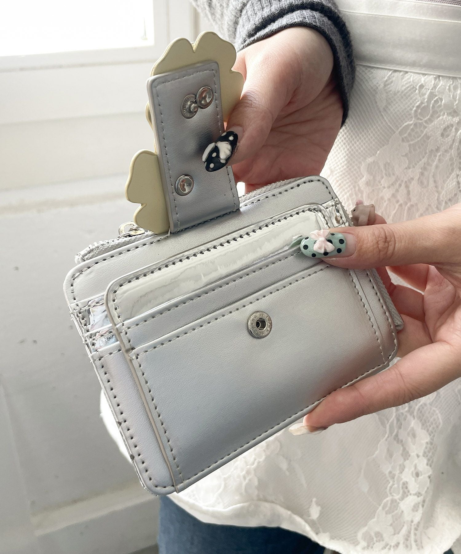 【CARVING TRIBES】グレージュ/白/グレー/ミニ財布/カードケース 楽天市場】☆GRACE CONTINENTAL グレースコンチネンタル B.C.Wallet