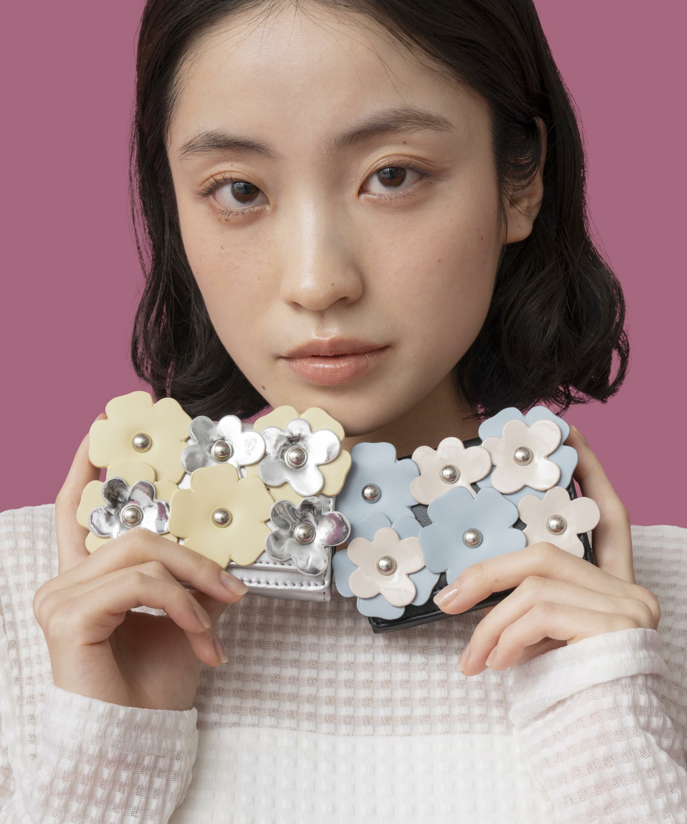 Casselini(キャセリーニ)フラワーモチーフウォレット | CASSELINI