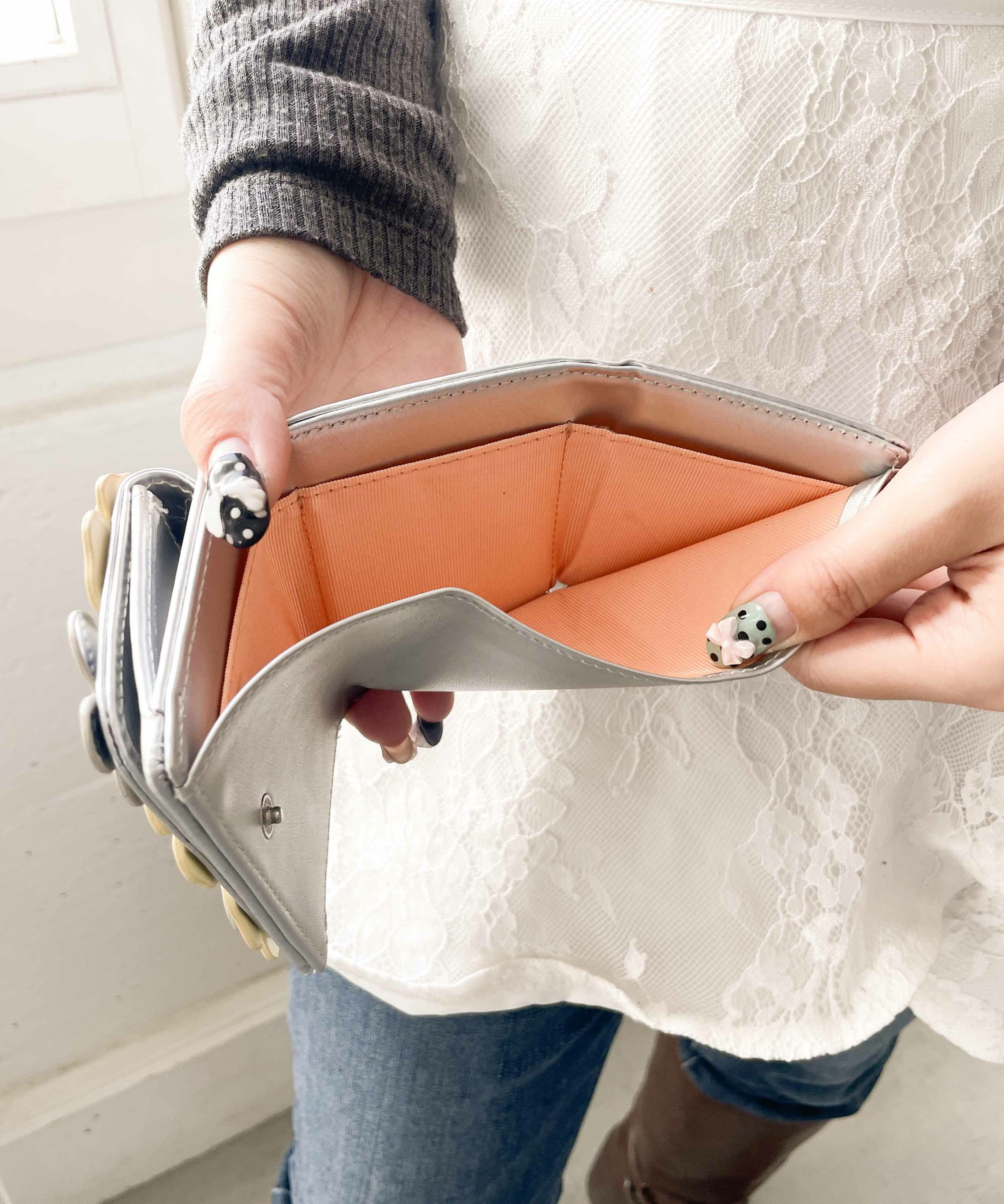 Casselini(キャセリーニ)フラワーモチーフウォレット | CASSELINI