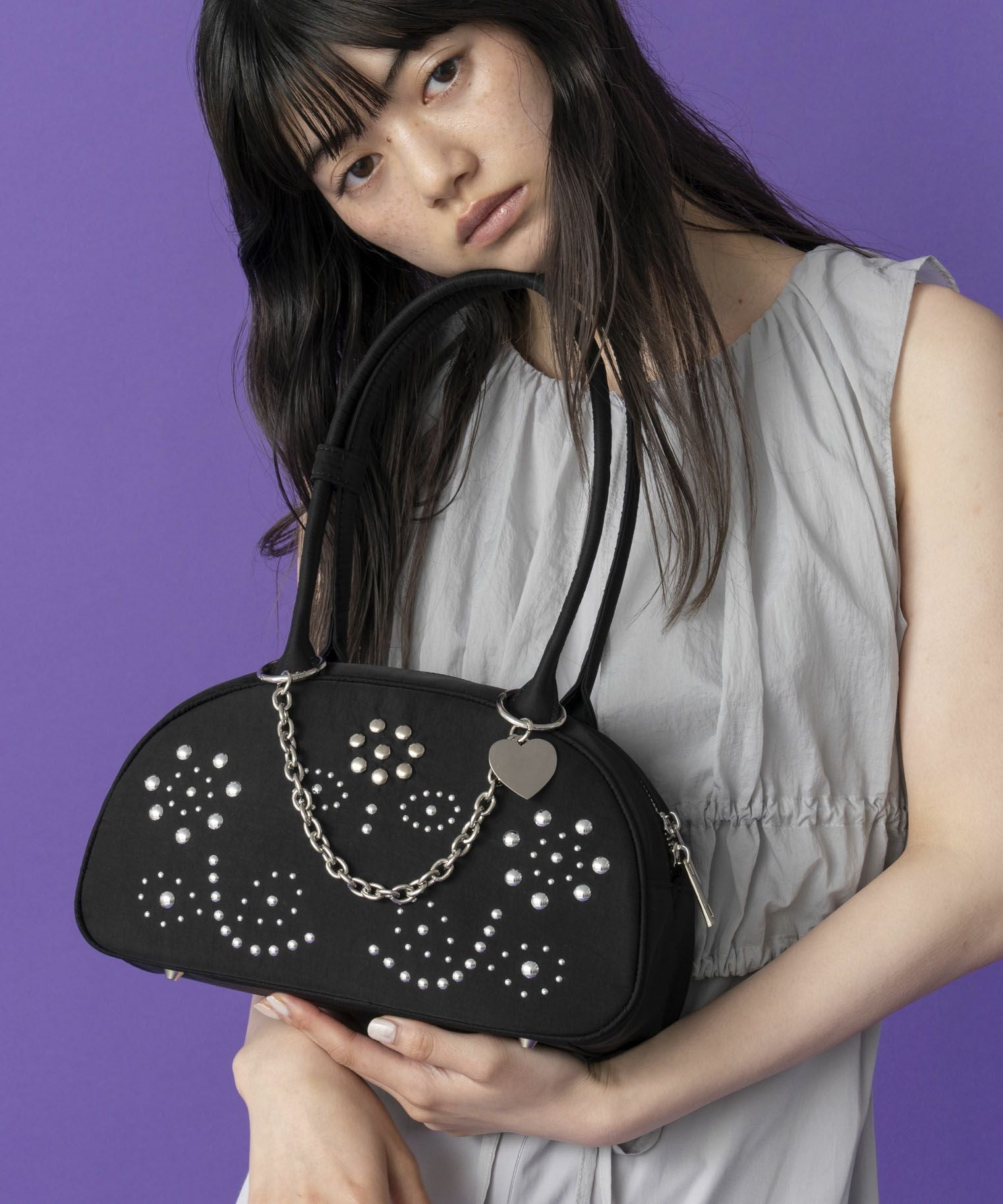 Casselini(キャセリーニ)スタッズナイロンボストン | CASSELINI ONLINE
