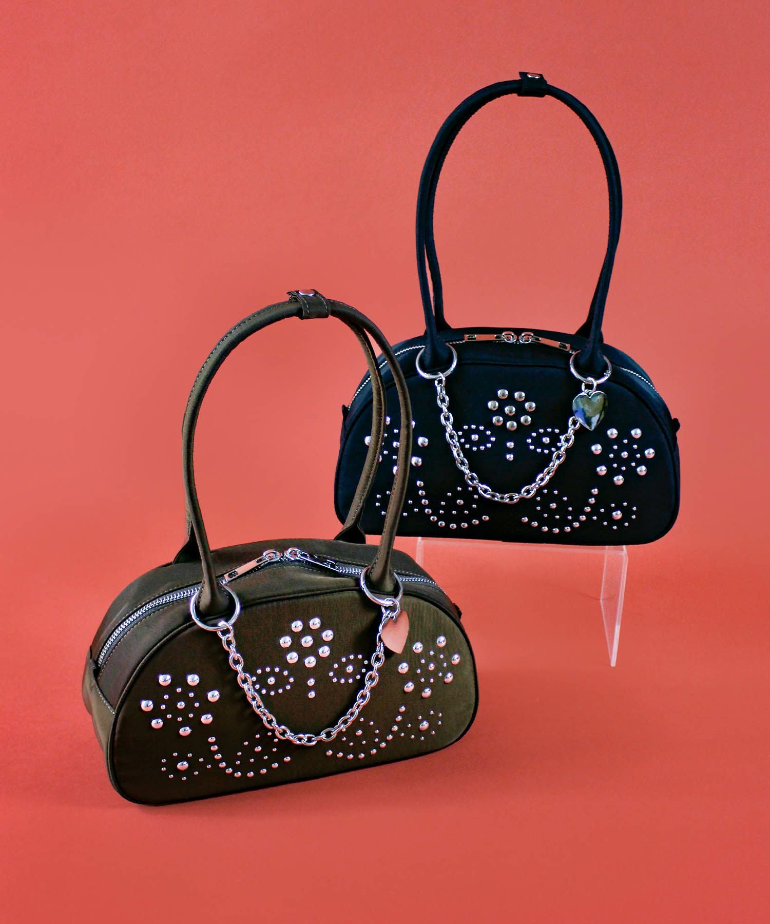 Casselini(キャセリーニ)スタッズナイロンボストン | CASSELINI ONLINE