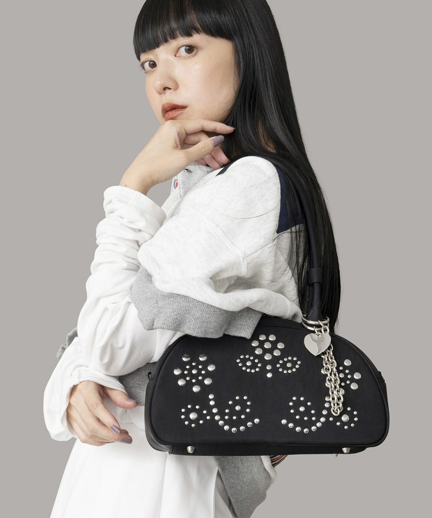 Casselini(キャセリーニ)スタッズナイロンボストン | CASSELINI ONLINE