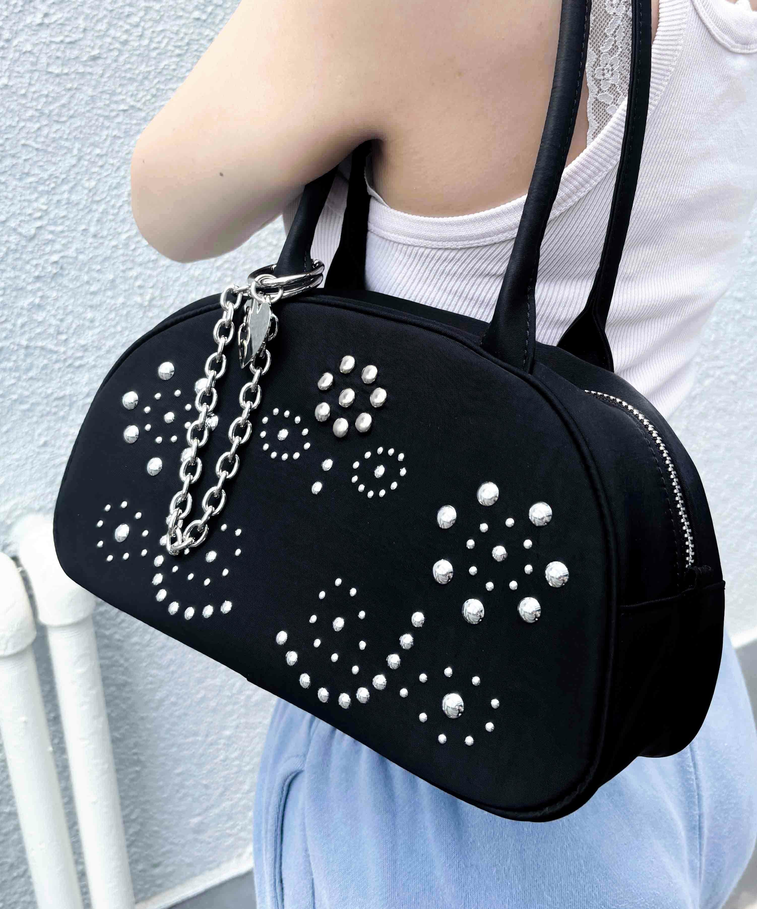 Casselini(キャセリーニ)スタッズナイロンボストン | CASSELINI ONLINE