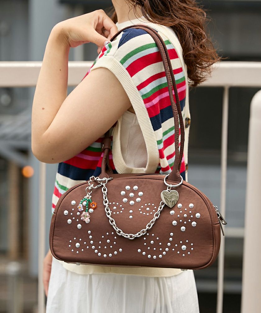 Casselini(キャセリーニ)スタッズナイロンボストン | CASSELINI ONLINE